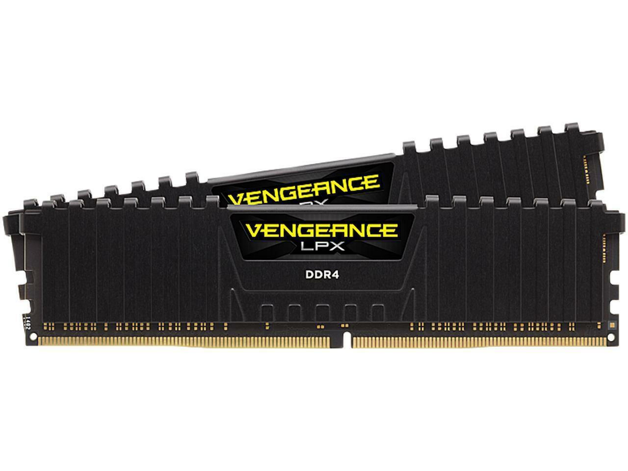 CORSAIR Vengeance LPX 64GB (2 x 32GB) 288-Pin PC RAM DDR4 2666 (PC4 21300) Deskt