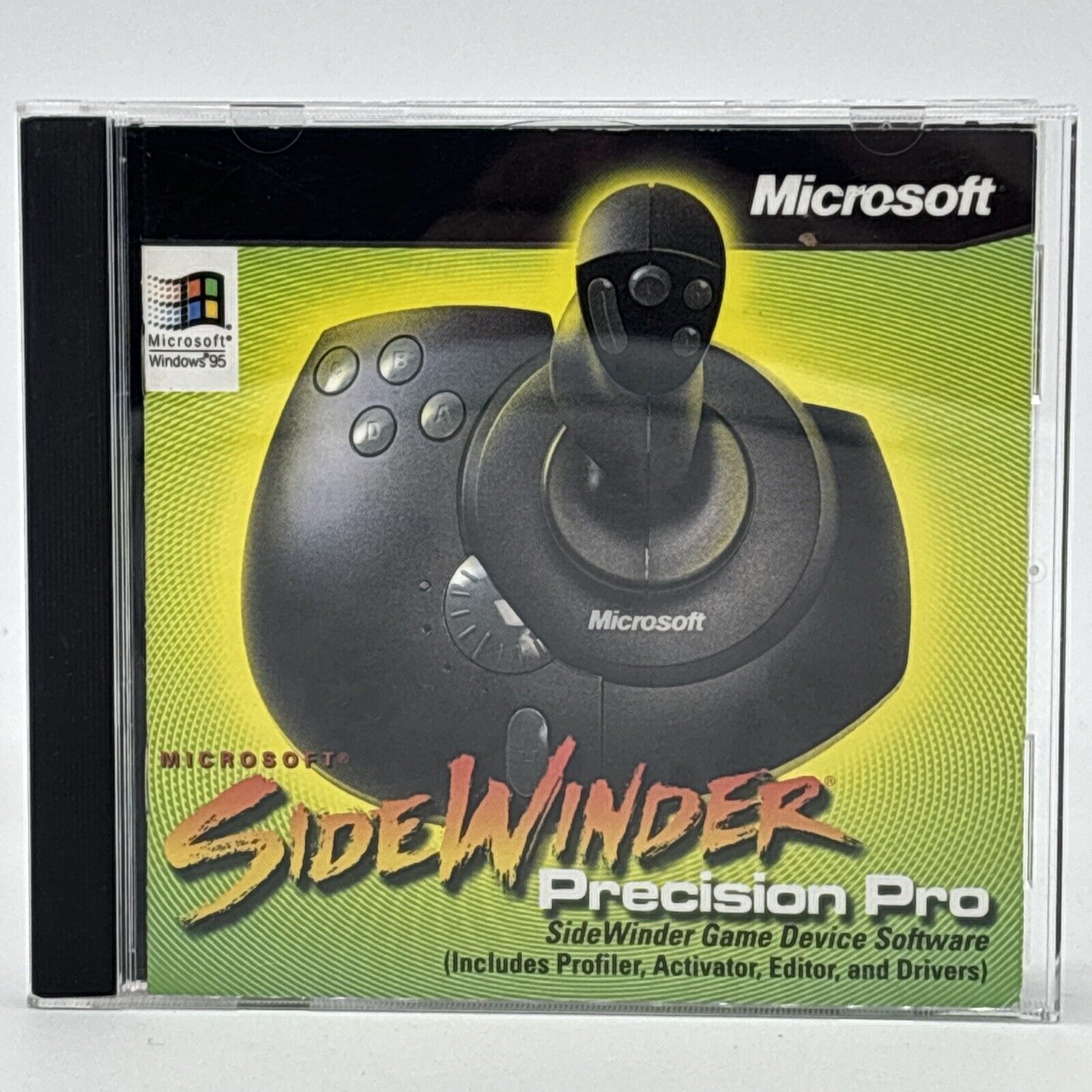 Microsoft SideWinder Precision Pro Game Device Software 2.0 Driver PC CD-ROM