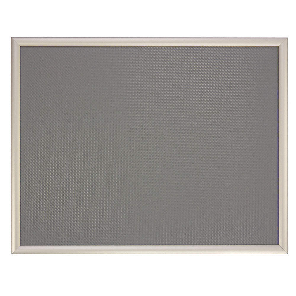 UNITED VISUAL PRODUCTS UVNSF2228 Poster Frame,Silver,22 x 28 in.,Acrylic 48WE20