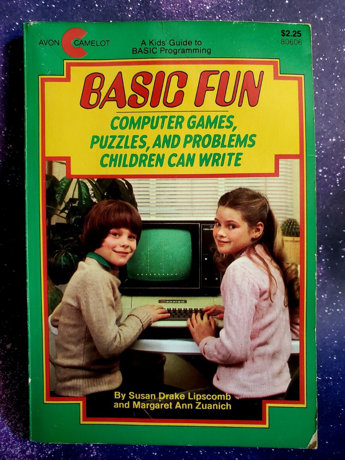 Basic Fun Apple Computer Way Games Coding Book Programs 1983 Puzzles Ms Dos Vtg 