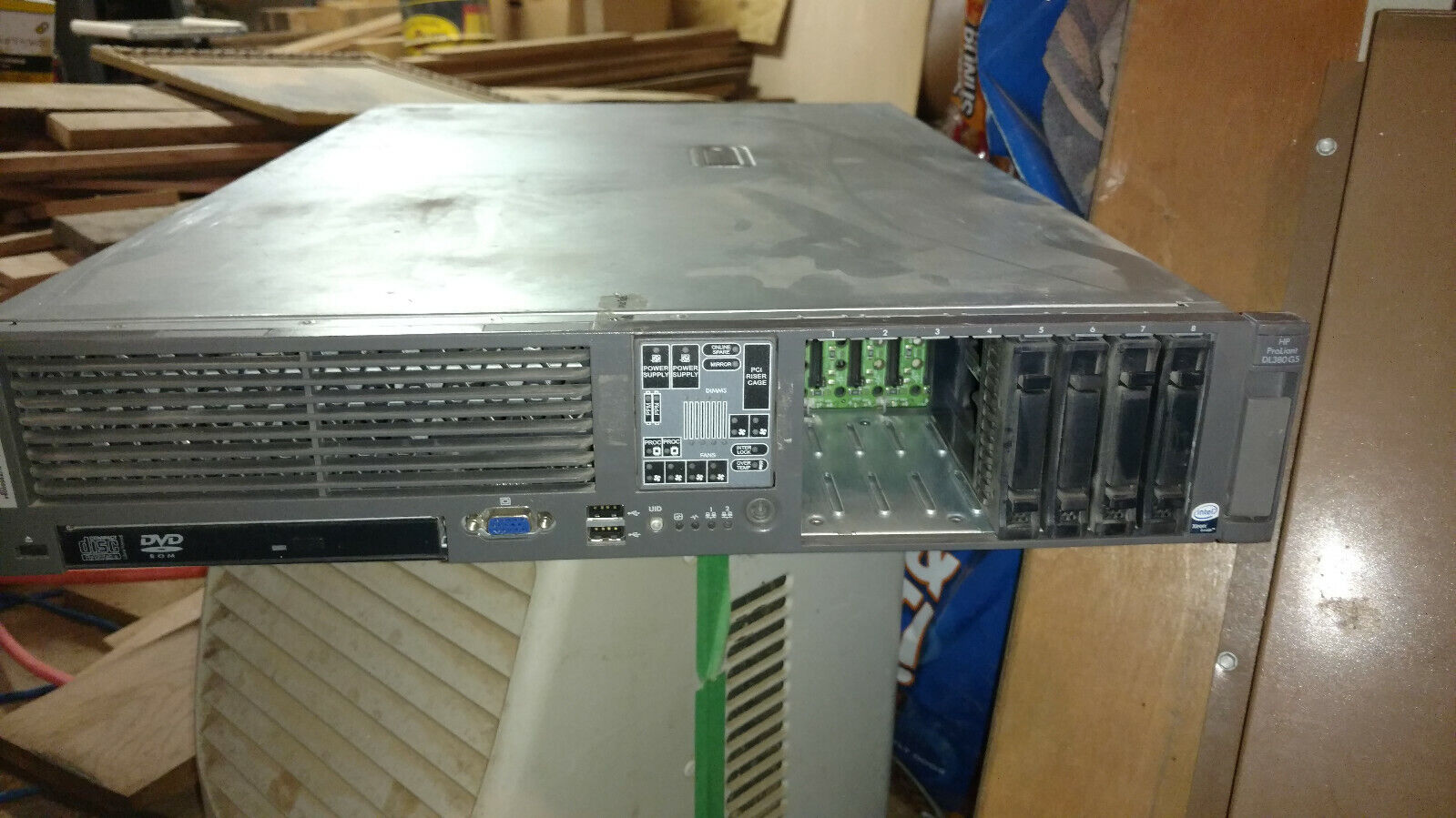 HP PROLIANT DL380 G5 2X E5450 6gb Ram 