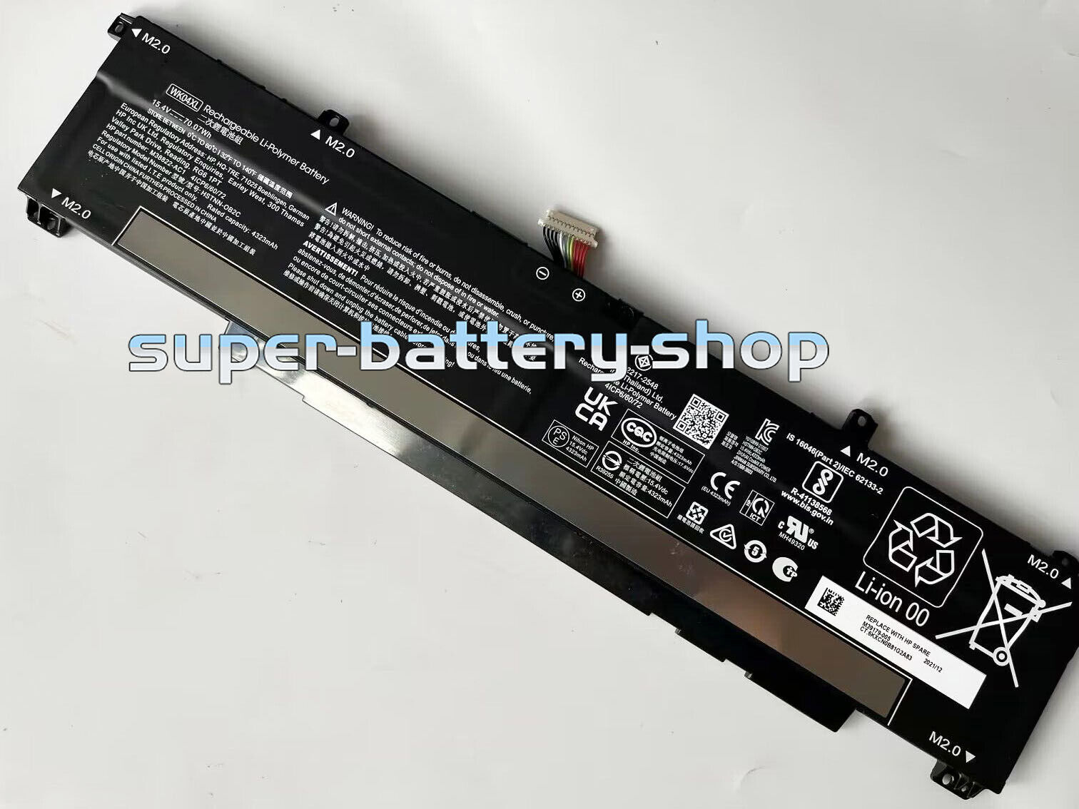 New Genuine WK04XL HSTNN-IB9V Battery for HP Victus 16-D 16-D0001UR D0023DX 16-E
