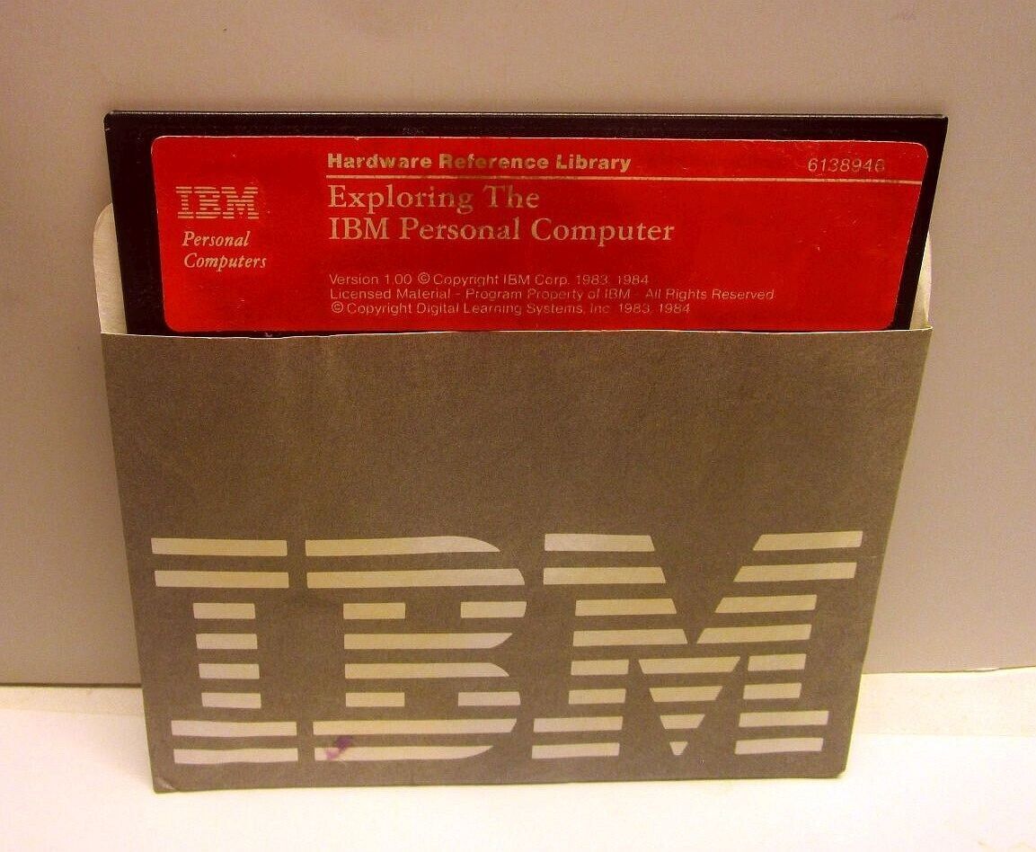 Exploring The IBM Personal Computer 1.00, Rarest Version, 6136946 by IBM