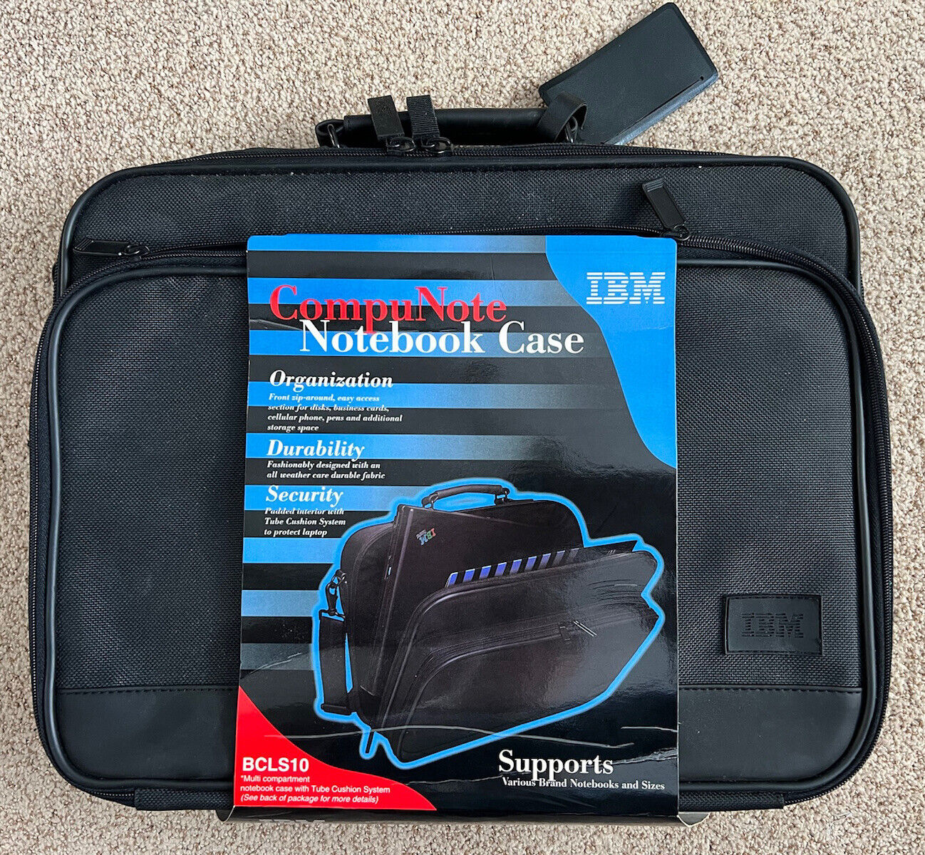 IBM CompuNote Notebook Laptop Case # BCLS10 - BRAND NEW NOS Rare