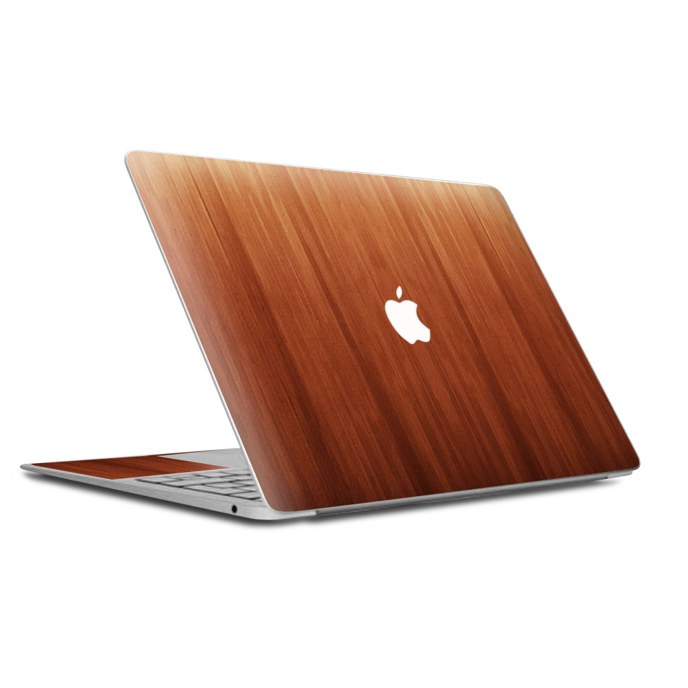 Skin Decal Wrap for MacBook Air Retina 13 Inch - Smooth Maple Walnut Wood