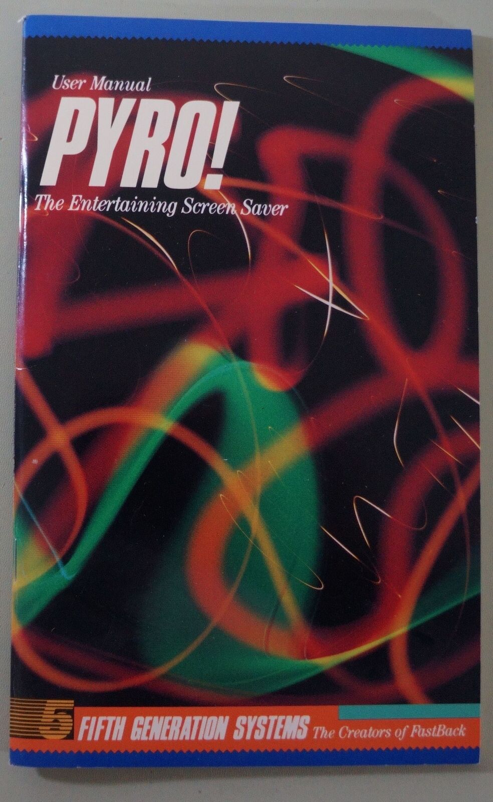 PYRO Screen Saver for Macintosh - Fifth Generation Systems - User Manual - 1990