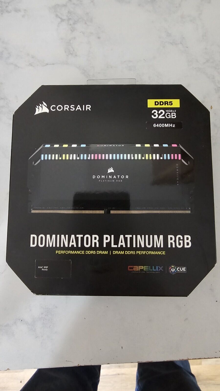 Corsair Dominator Platinum RGB Dual Memory Kit (2x16GB) - CMT32GX5M2B6400C32
