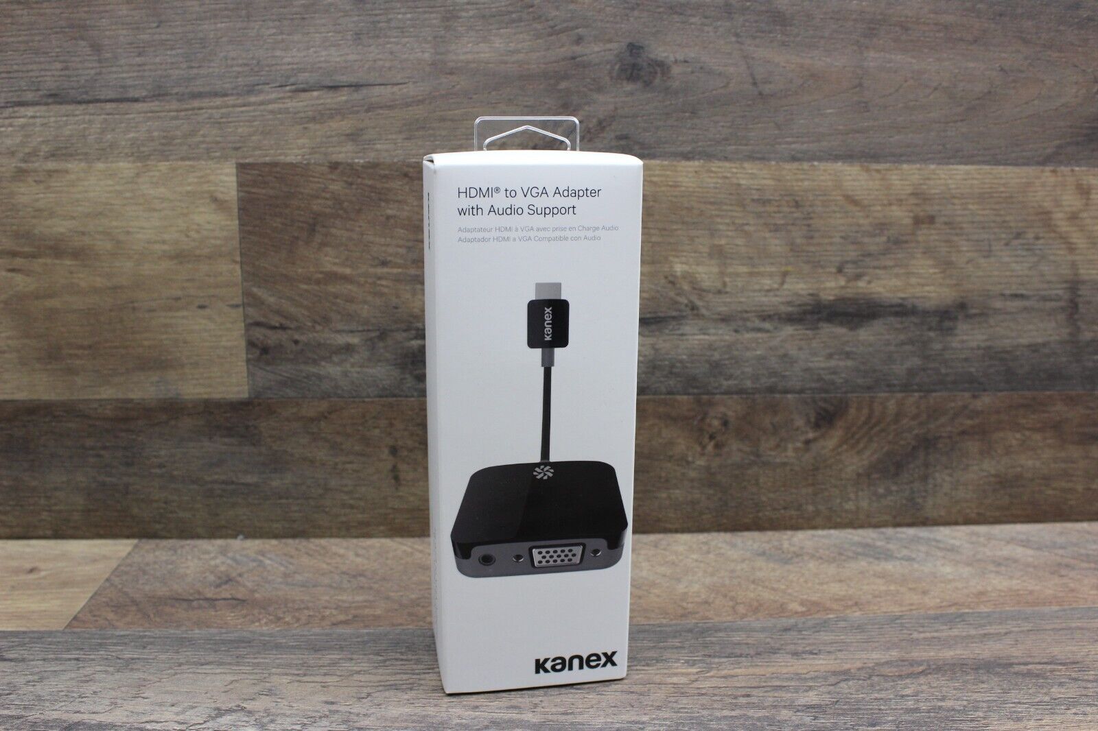 Kanex HDMI to VGA Adapter with Audio Support for Apple TV 4th Gen 4K and Roku