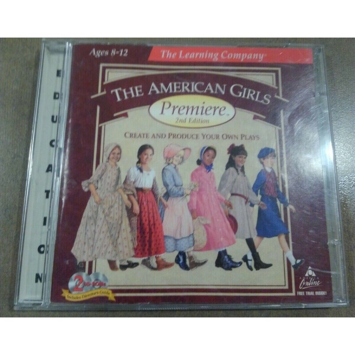The American Girls Premiere 2nd Edition CD-ROM Software Learning Company