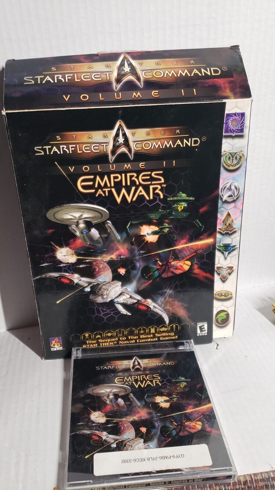 Star Trek Starfleet Command Volume II Empires At War Big Box PC Game 