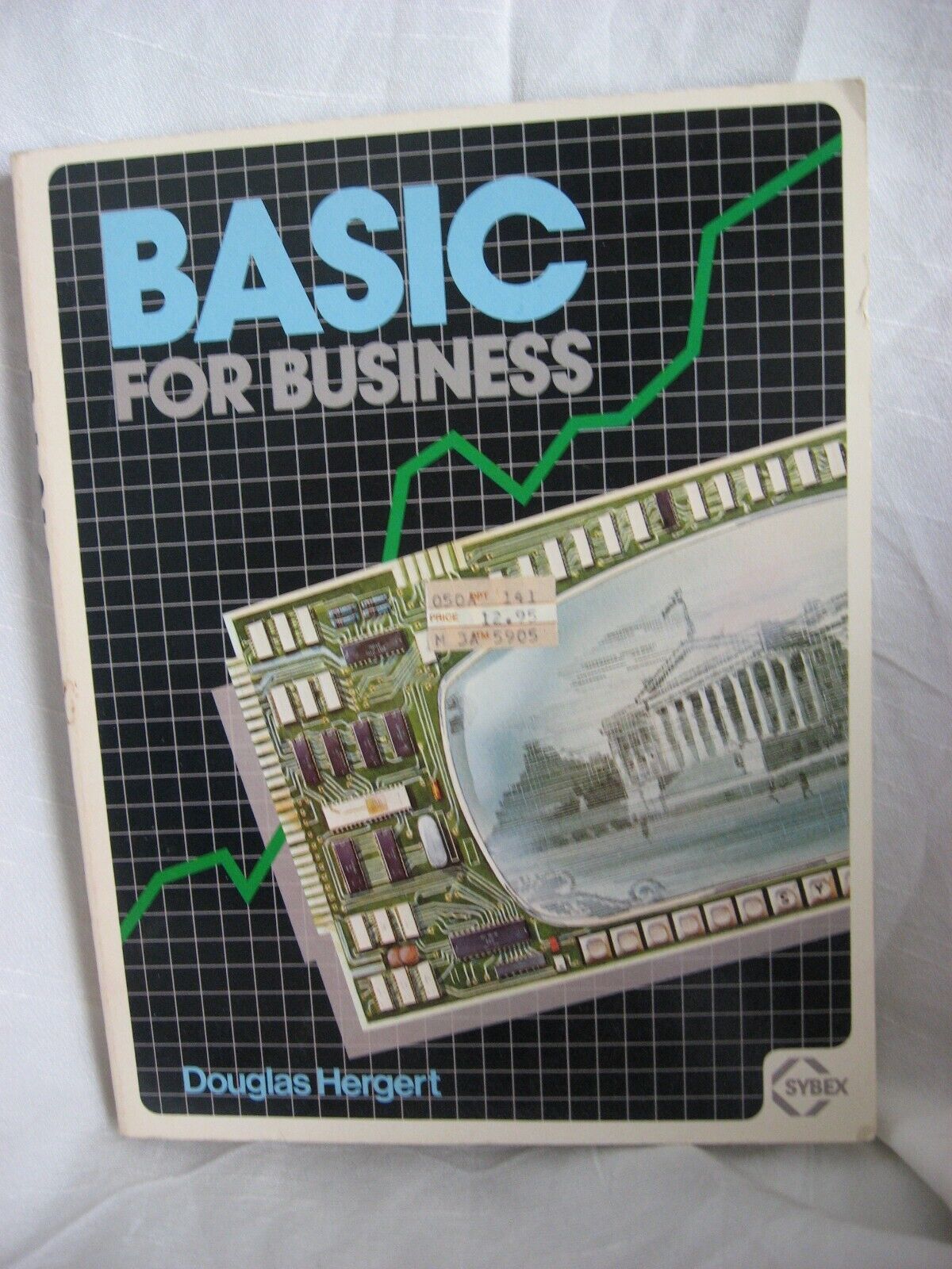 Vtg Computer Book BASIC FOR BUSINESS Douglas Hergert 1982 Sybex COBOL FORTRAN