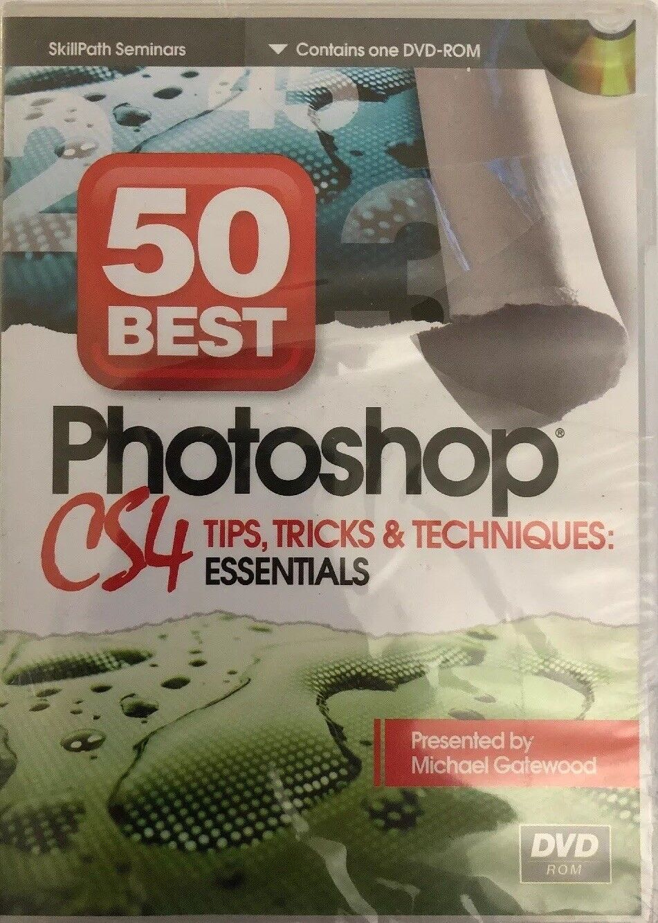 50 Best Photoshop CS4 Tips Tricks Michael Gatewood DVD-RARE VINTAGE-SHIP N 24HRS