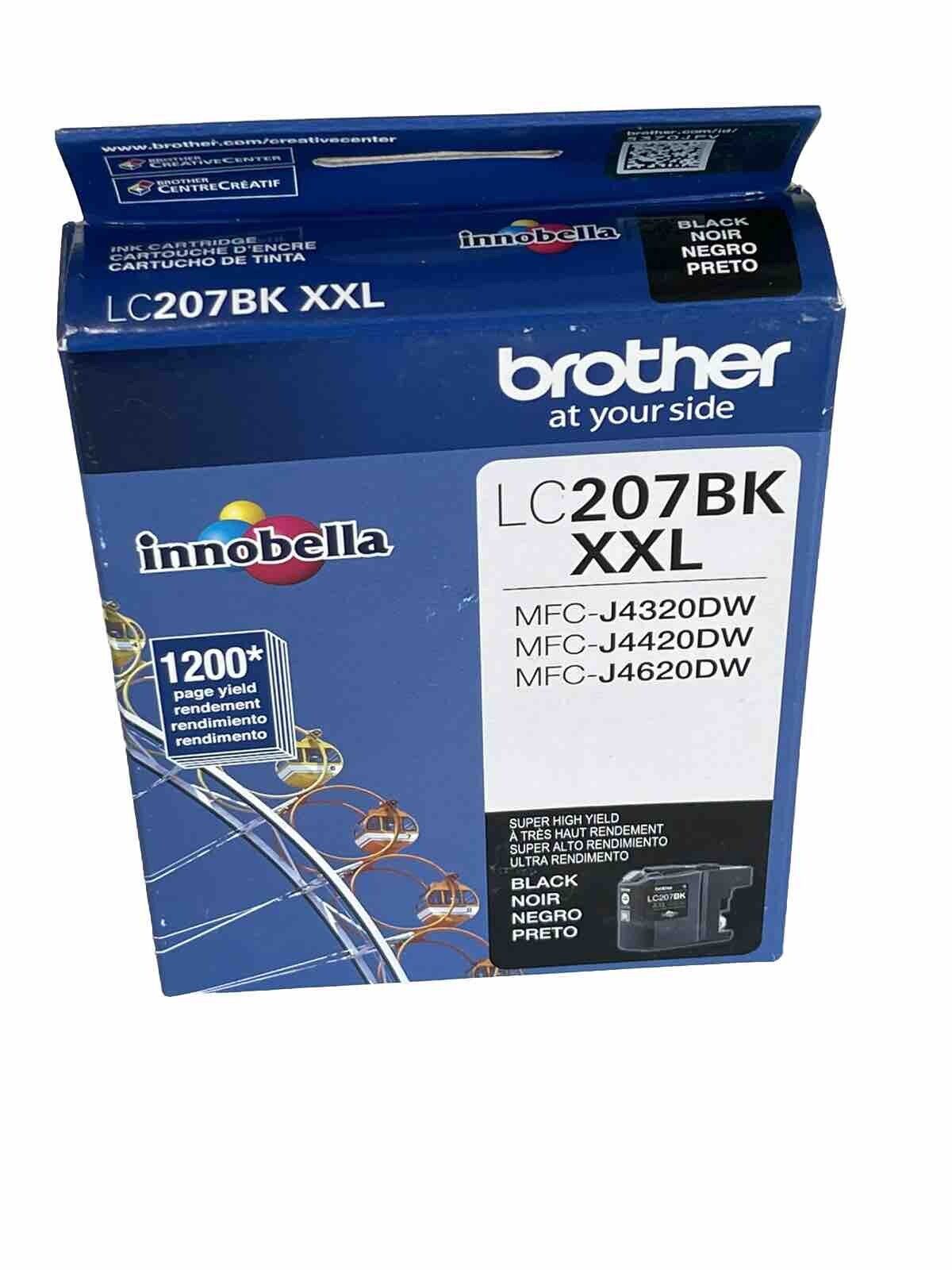 Brother LC207BK XXL Innobella Super High-Yield Ink Black Exp 2025