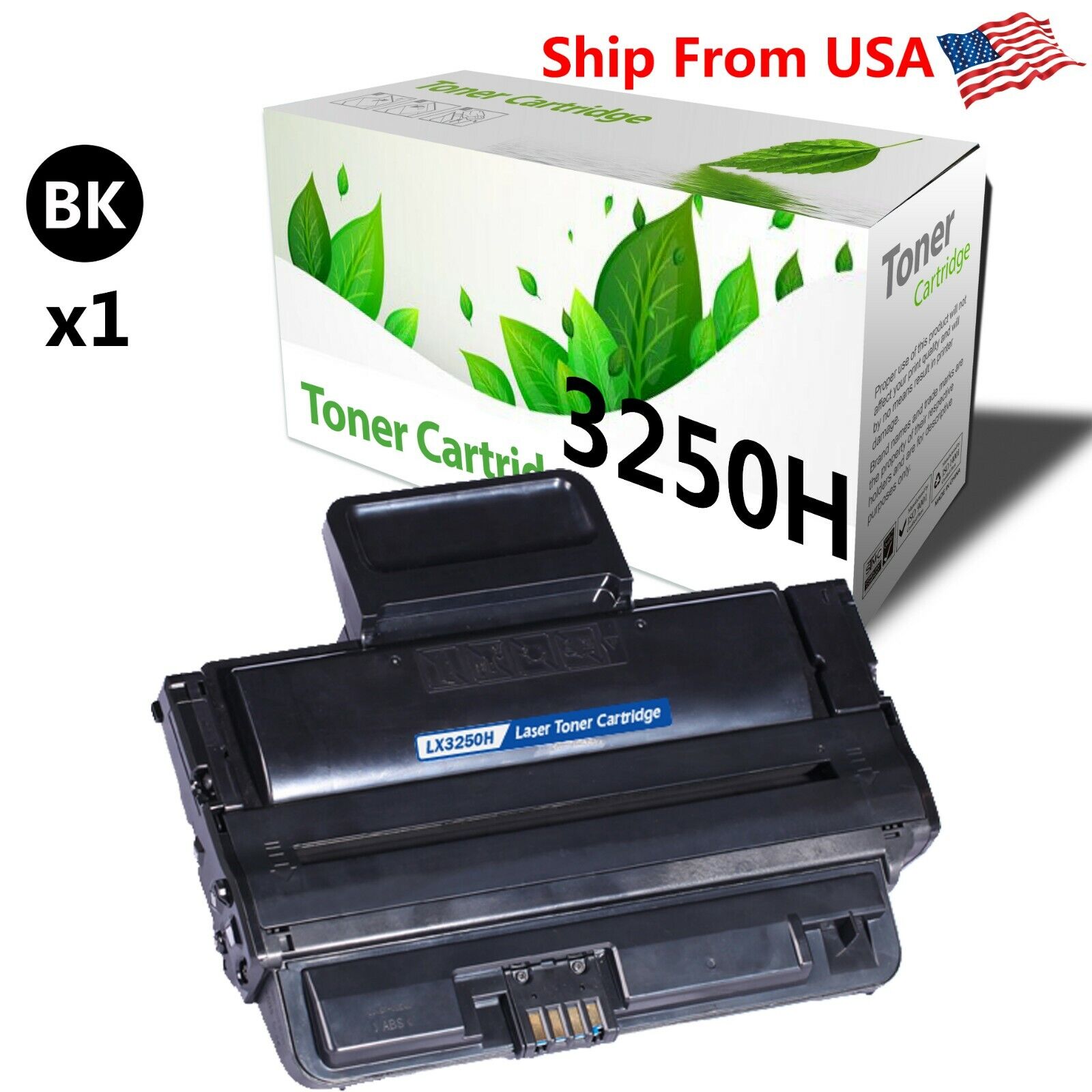 1PacK 3250H Toner Cartridge Used For Xerox Phaser 3250N 3250 Printer