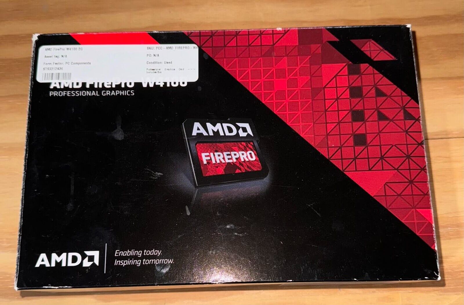 AMD FirePro W4100 2G Graphics Video Card - Includes Box
