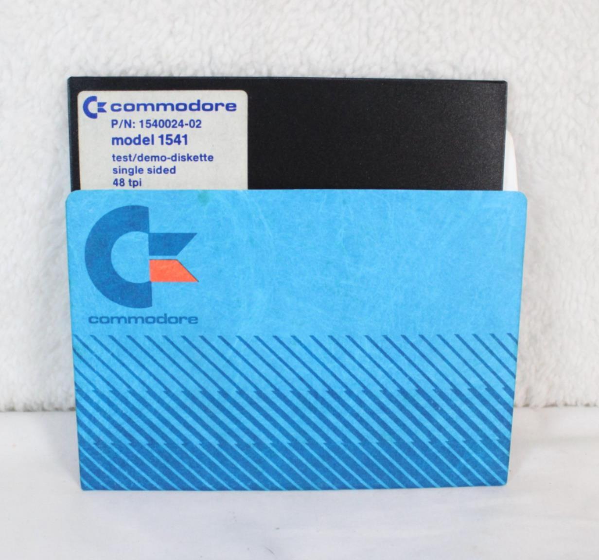 Commodore Model 1541 1540024-02 Test/Demo Diskette Single Side Floppy Disk A269