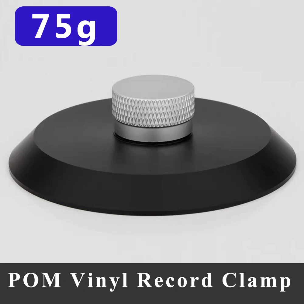 Vinyl Turntable Clamp Record Weight Disc Stabilizer Aluminum Vibration Reducer