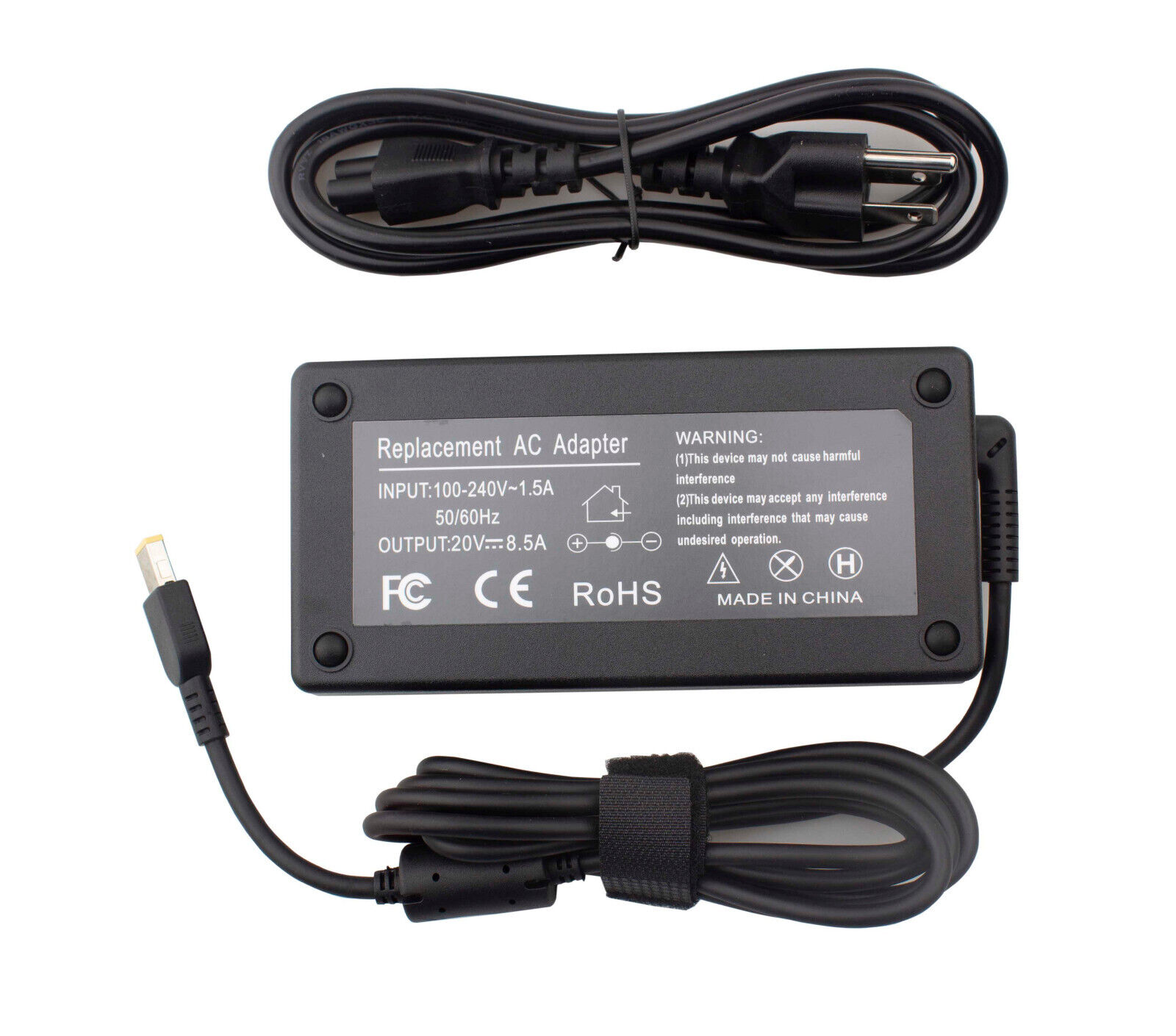 170W AC Charger Fit for Lenovo Thinkpad P1 P50 P51 P52 P53 Power Supply Adapter