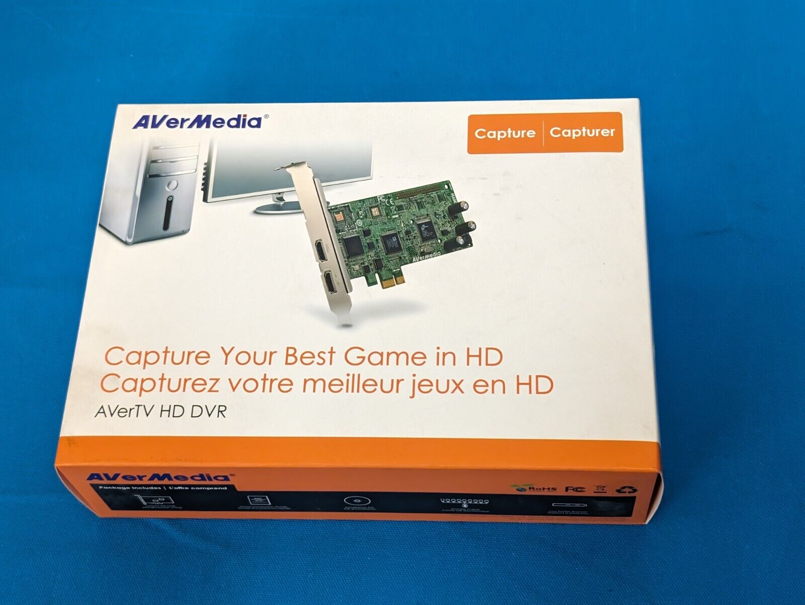 AverMedia MTVHDDVRR C027 AVerTV HD DVR HDMI Video Capture Card PCIe X1