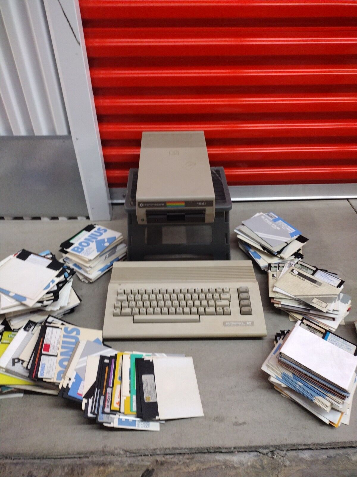 Commodore 64 & 154i Rare Disc Drive Home Computer Systems W/440+ Games