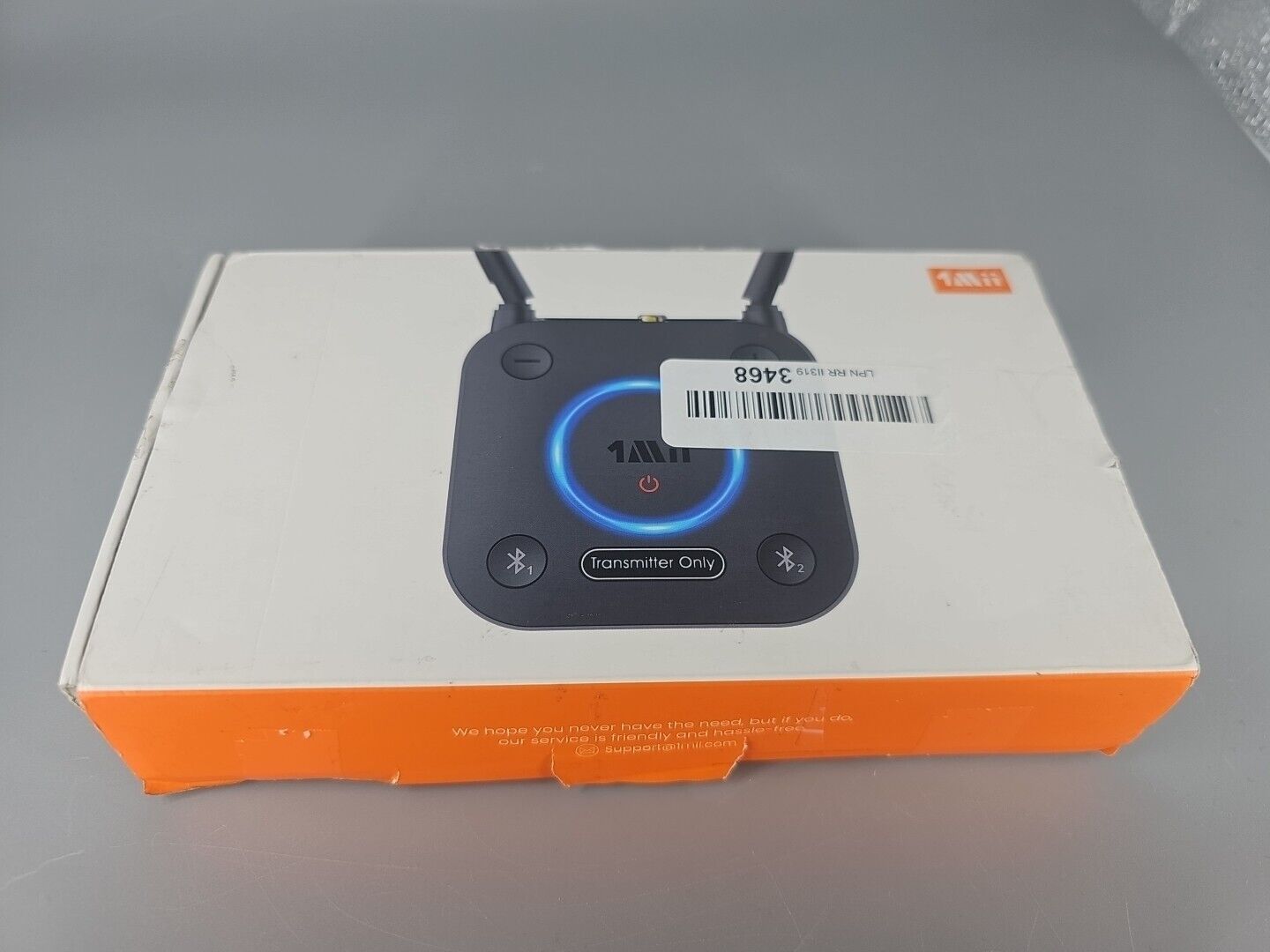 1Mii B06TX Bluetooth 5.0 Transmitter for TV to Wireless Headphone Speaker A14
