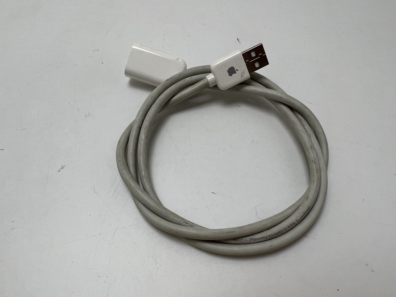 Vintage Apple USB Extension Cable with Apple Logo
