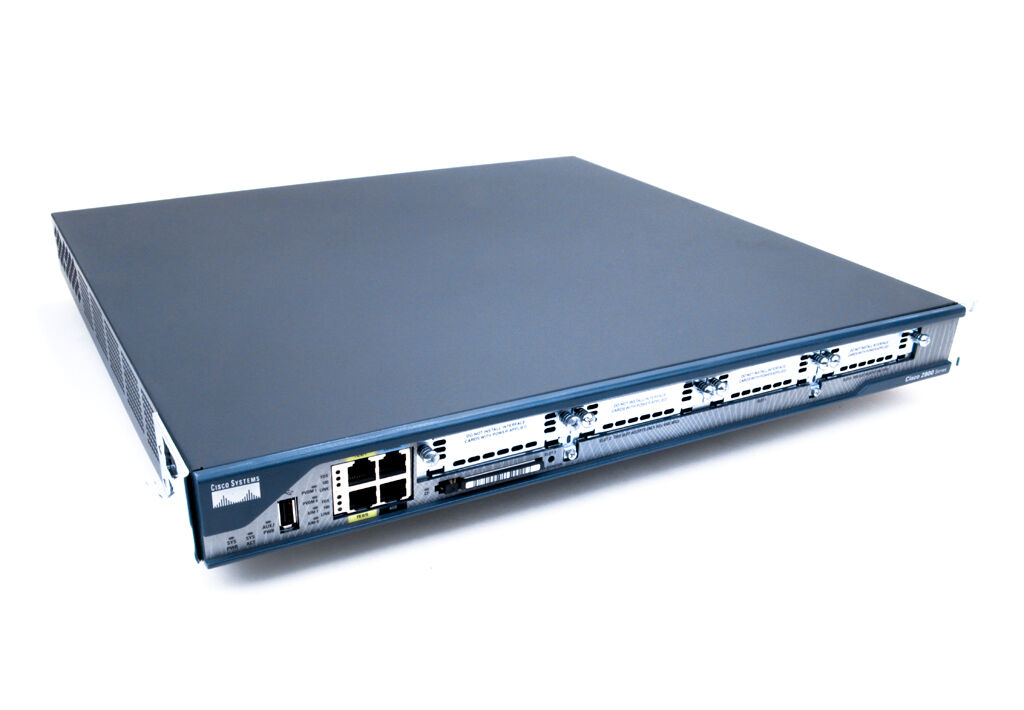 CISCO 2801 2-Port 10/100mbps Voice Router ios-15.1 CME 8.6 PVDM2 CISCO2801 256Mb