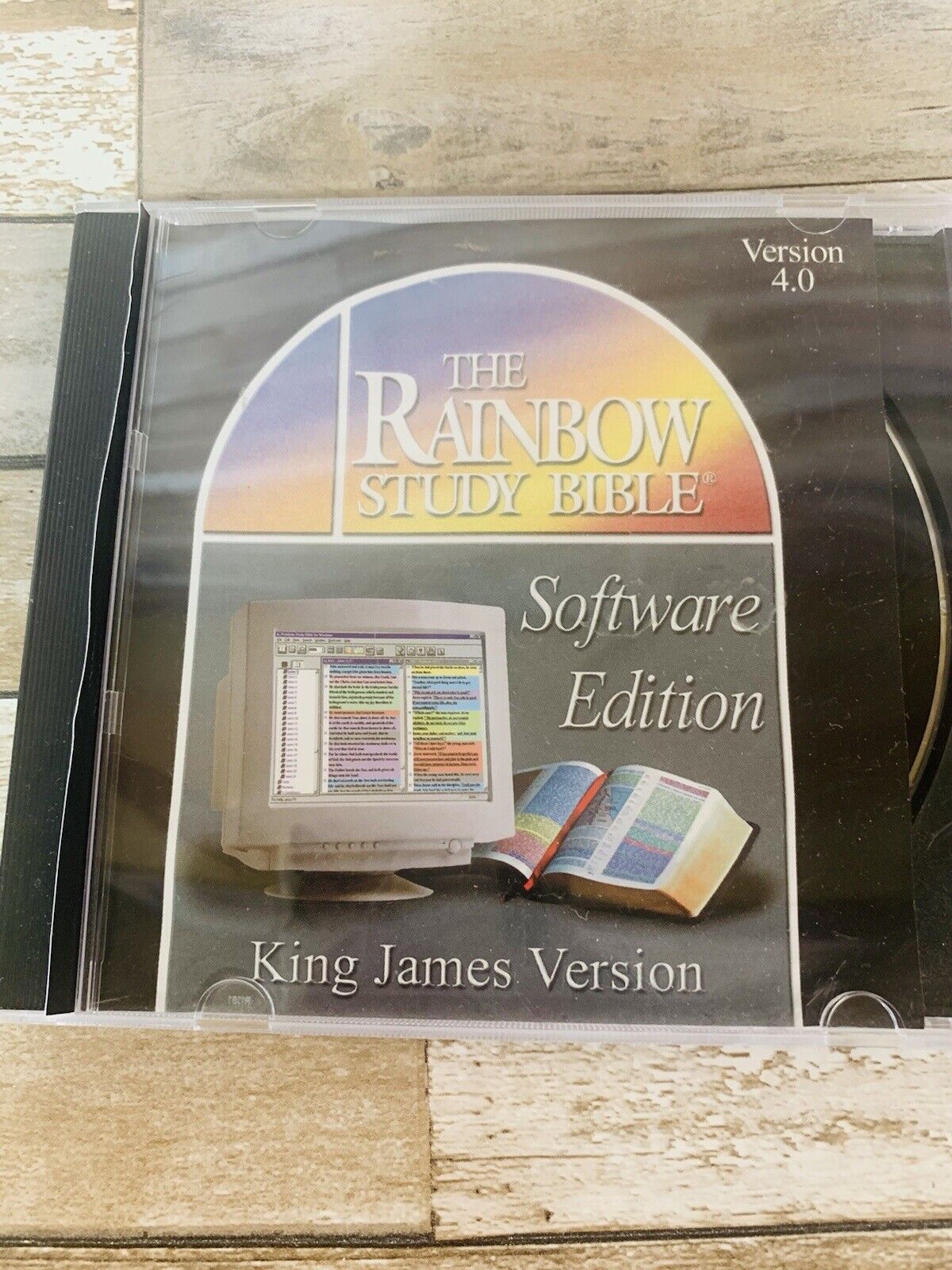 The Rainbow Study Bible Edition King James Version 4.0 Vintage PC Software 