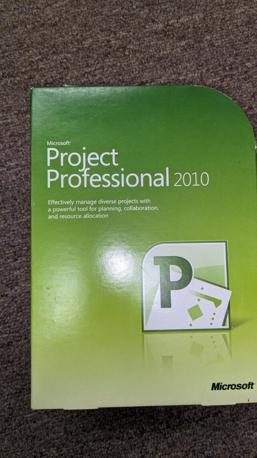 NEW Microsoft Project Professional 2010 Full Version RETAIL SEALED Box