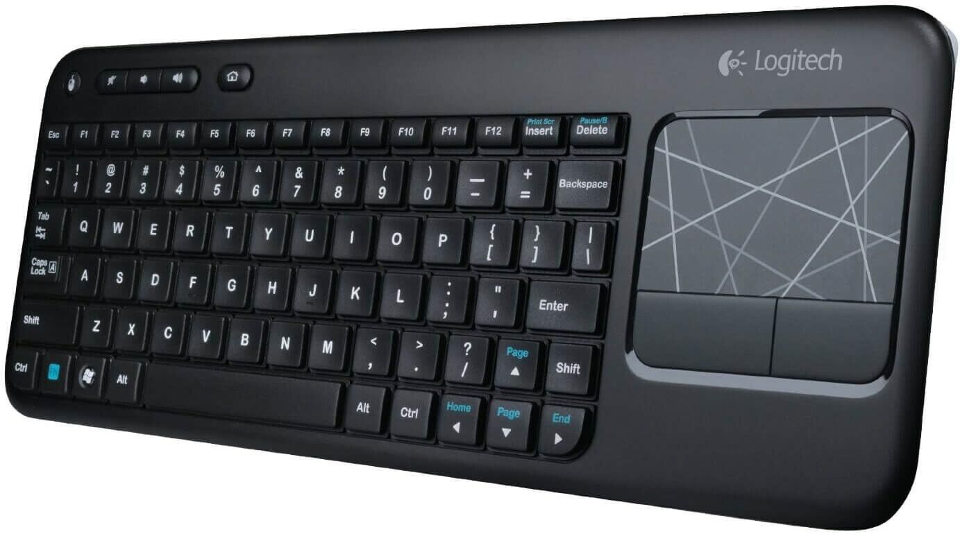 Logitech K400 Wireless Keyboard Built-In Multi-Touch Touchpad (No Receiver)