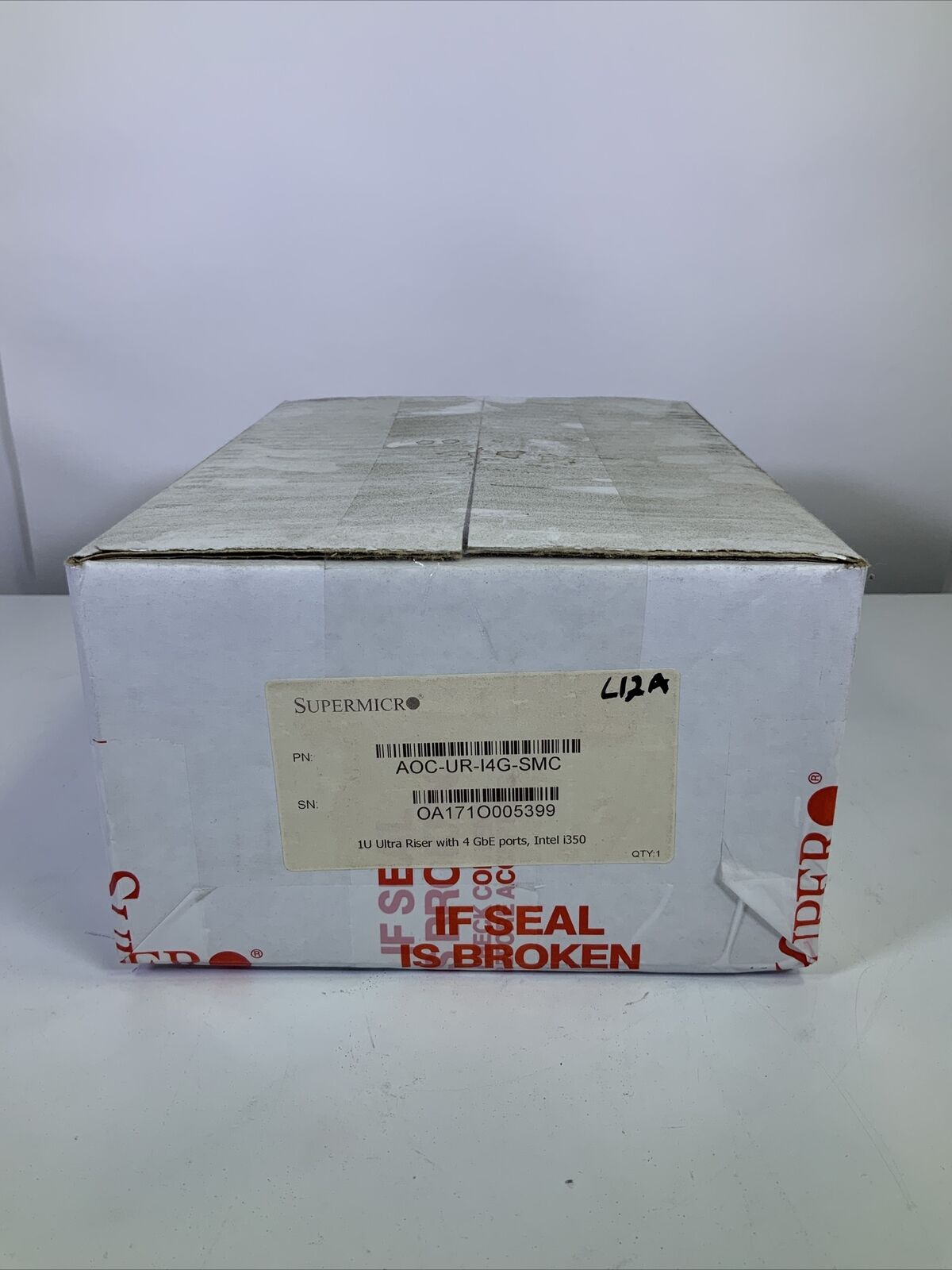 AOC-UR-i4G SuperMicro 1U Quad Port 4GbE Ultra Riser Card - NG F1A