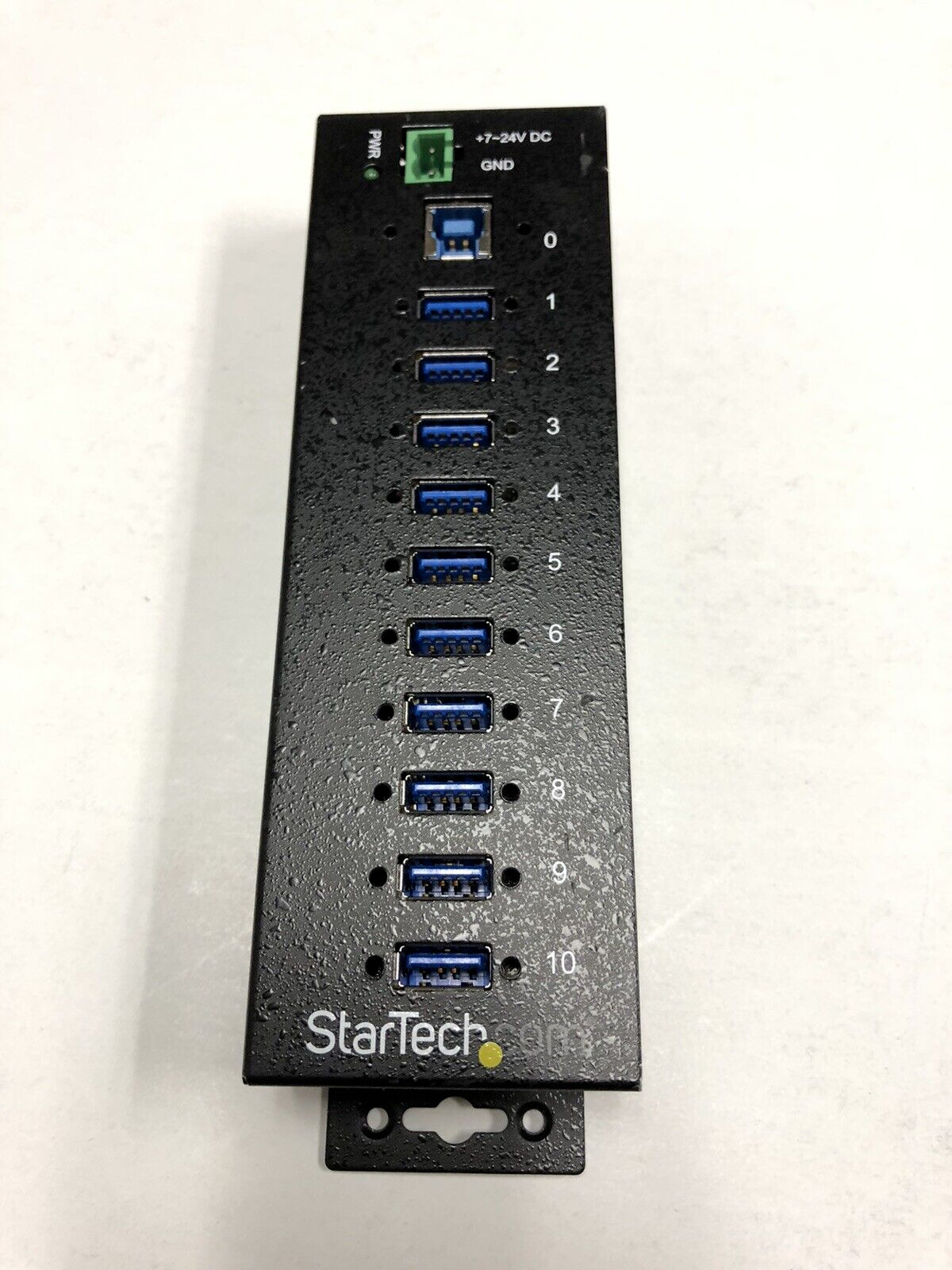 StarTech 10-Port USB 3.0 Hub (5Gbps) w/ ESD-Surge Protection - ST1030USBM *READ*