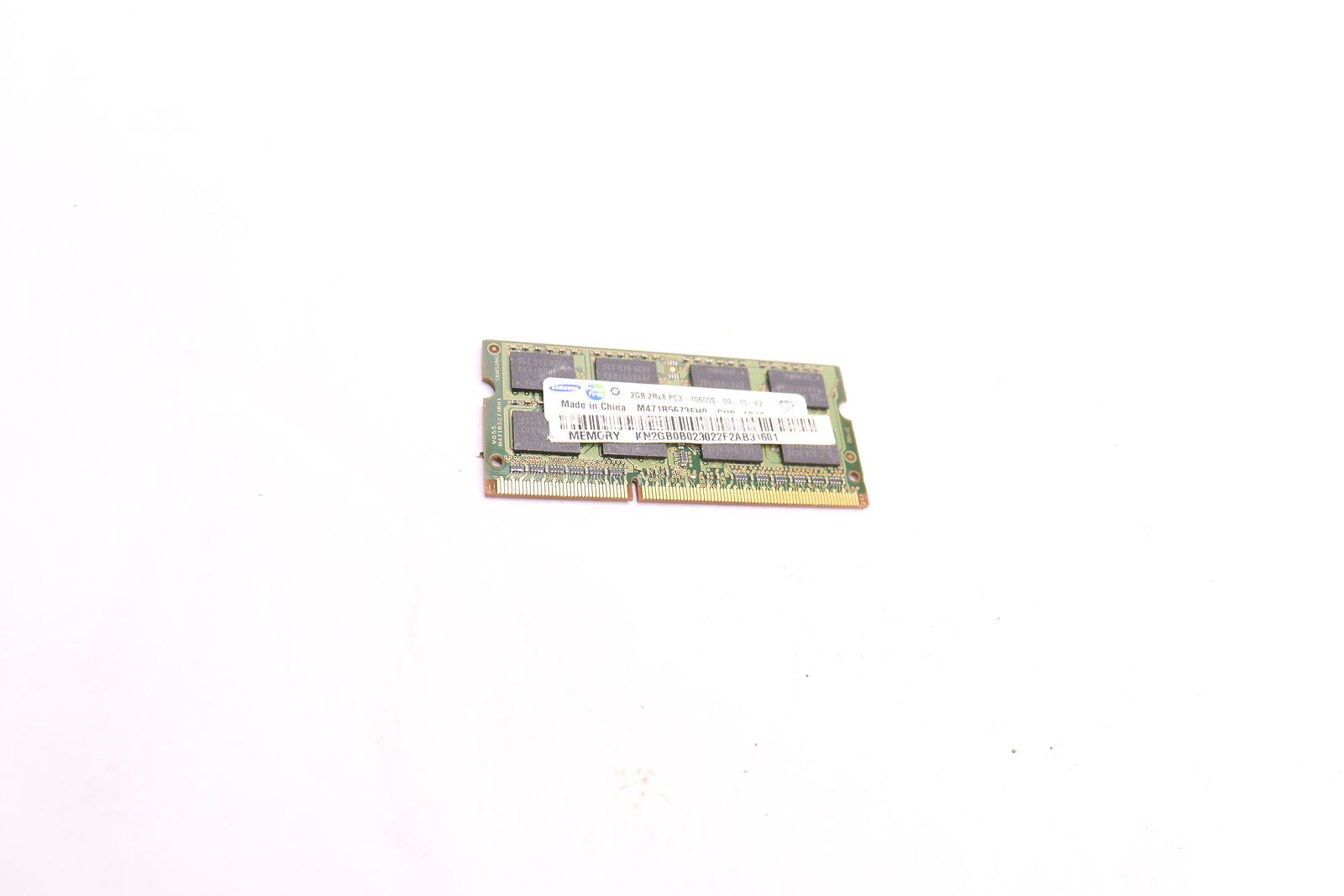 Samsung Memory Ram 2GB 2Rx8 PC3-10600S-09-10-F2 M471B5673EH0-CF8