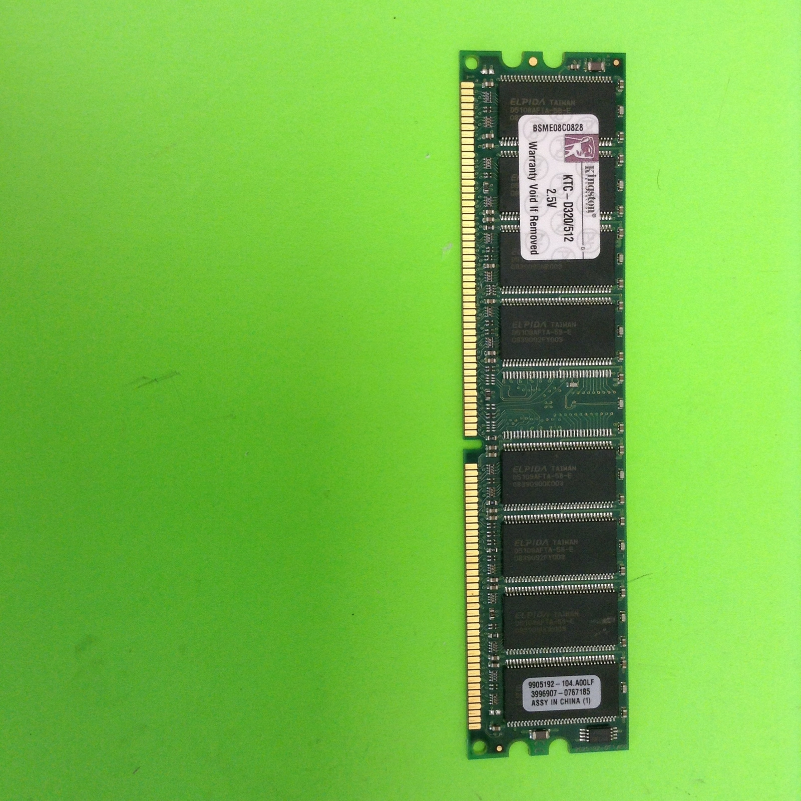 Kingston KTC-D320/512 512MB Random Access Memory RAM