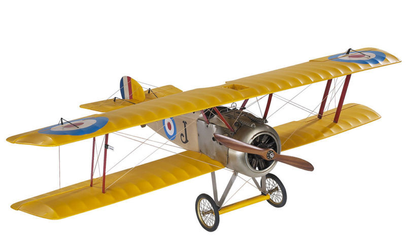 Sopwith Camel F.1 Biplane Scale Wooden Model Airplane 20\