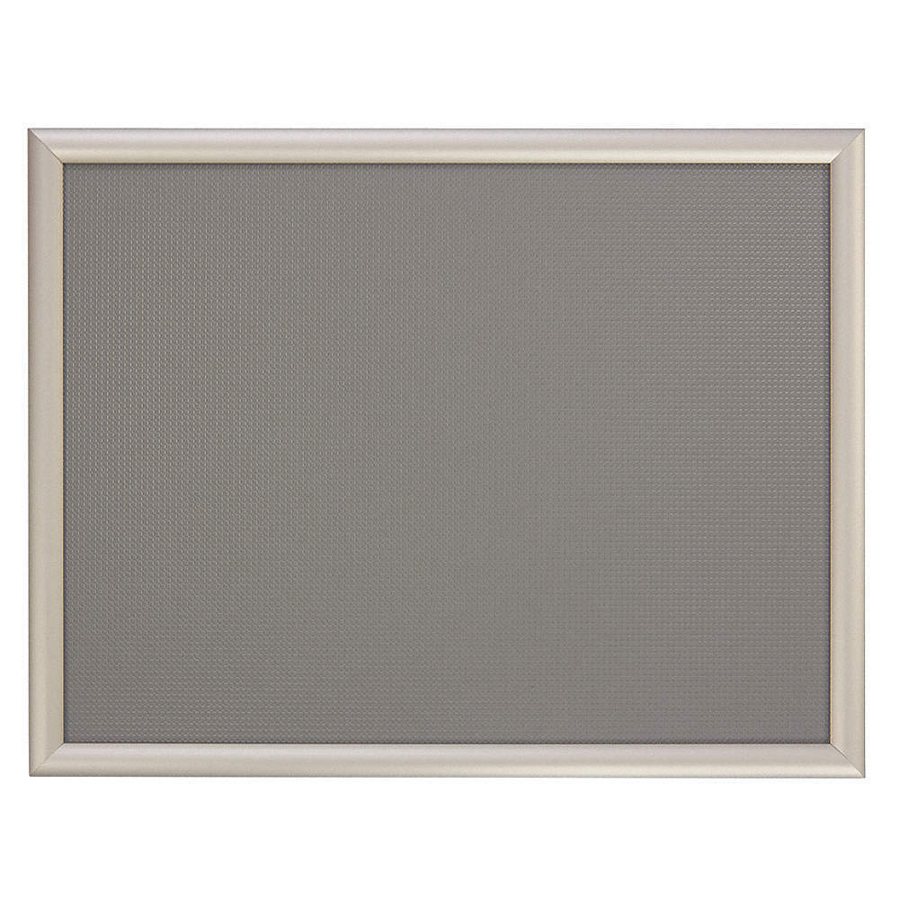 UNITED VISUAL PRODUCTS UVNSF1117 Poster Frame,Silver,11 x 17 in.,Acrylic 48WE18