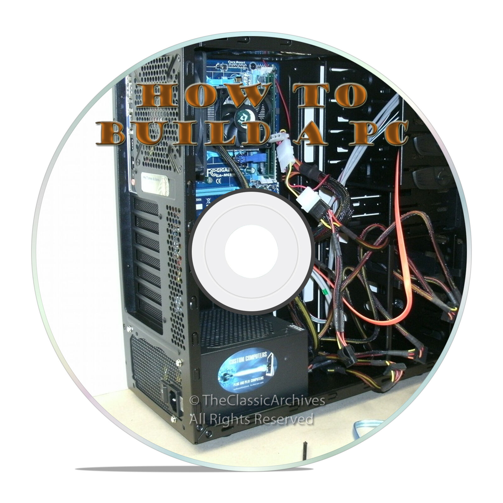 LEARN HOW TO BUILD A COMPUTER PC, WITH THIS STEP BY STEP GUIDE, BONUS SOFTWARE