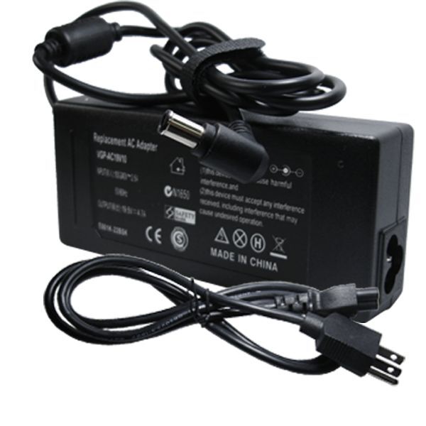 AC Adapter power for SONY VAIO PCG-5224 PCG-721 PCG-31113L PCG-Z505JS PCG-R505JL