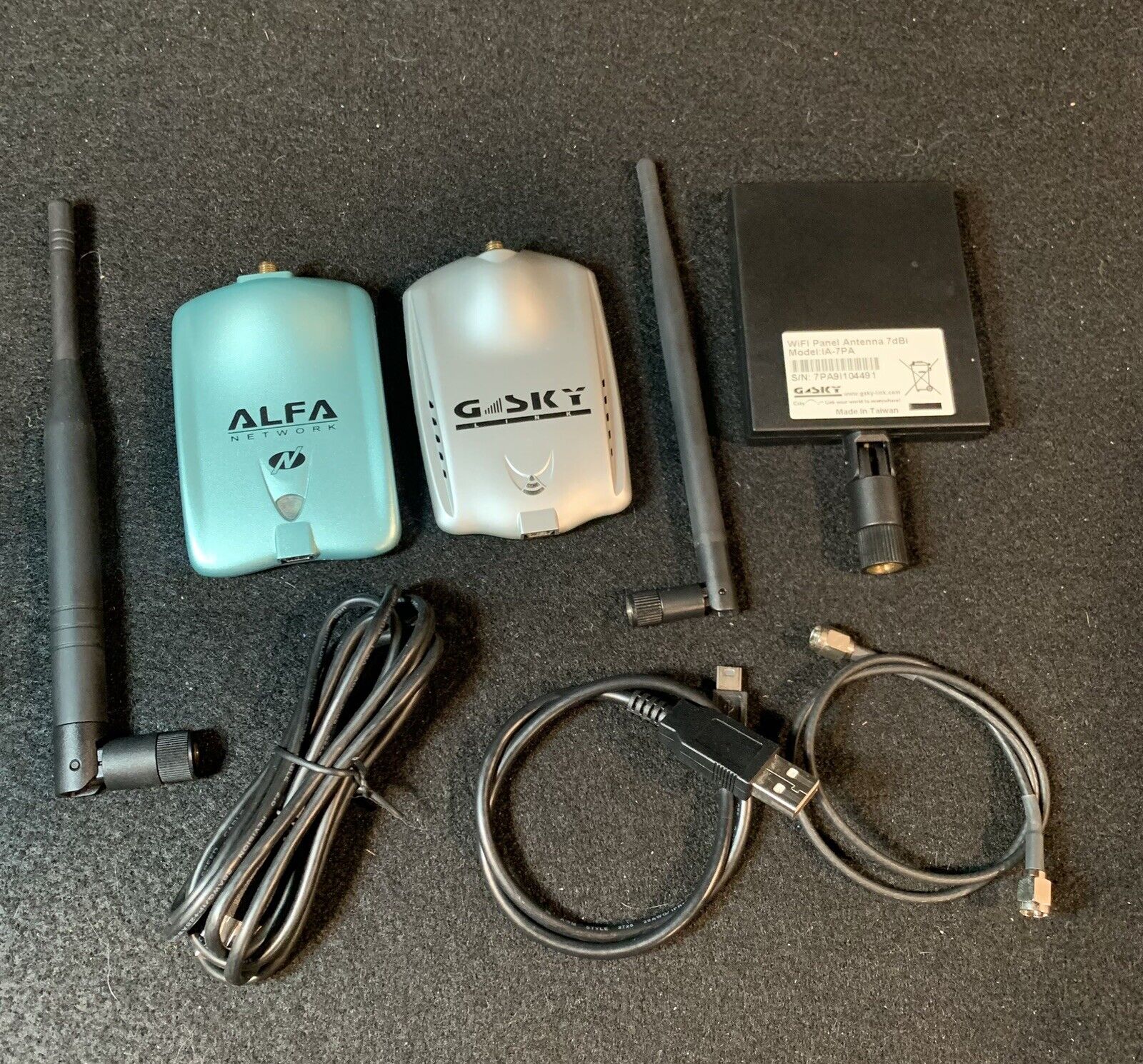 ALFA Network AWUS036NH 802.11 b/g/n Long Range Wireless USB Adapter + Extras
