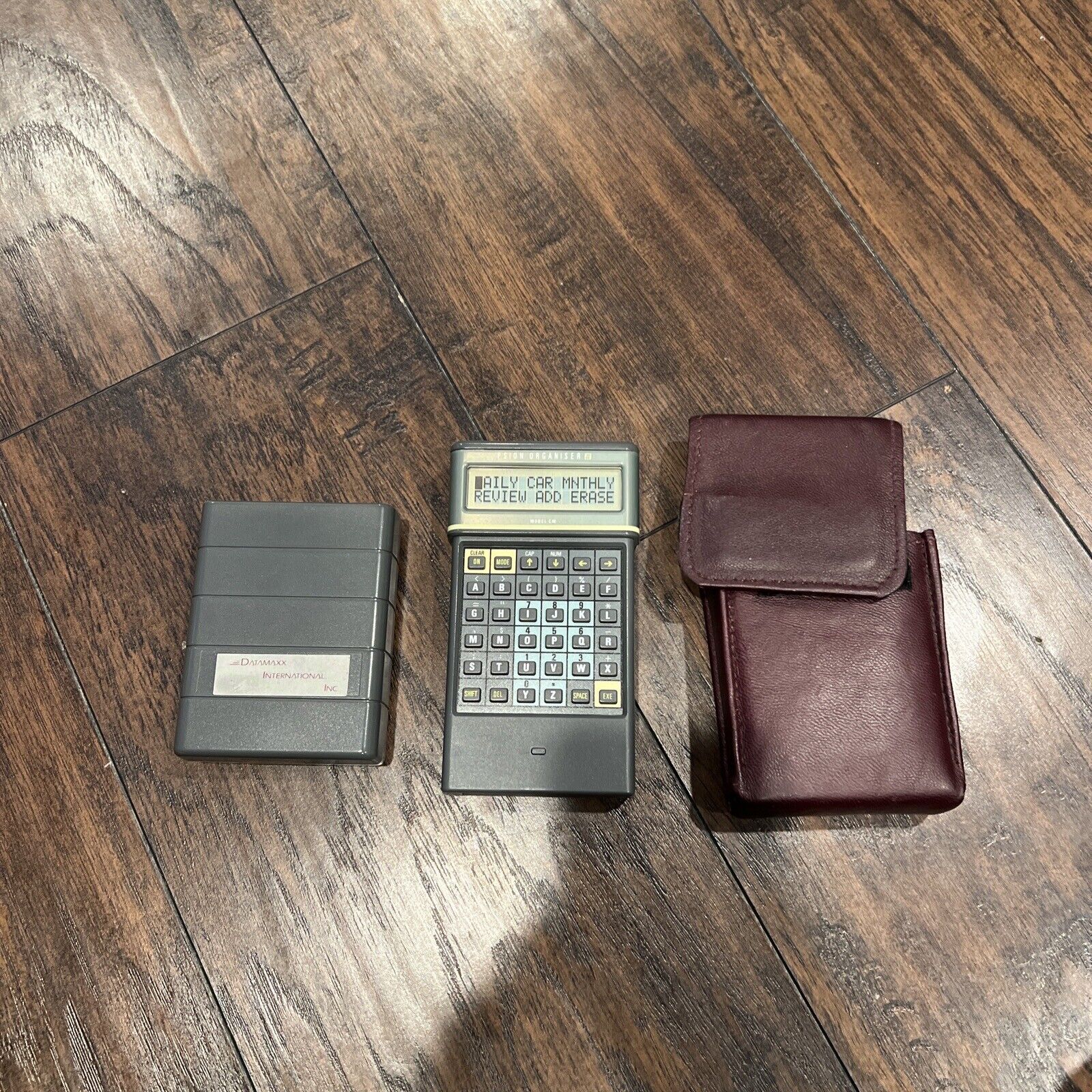 Vintage Used Handheld Computer PSION Organizer II Model CM (1986) W/ Datapacks