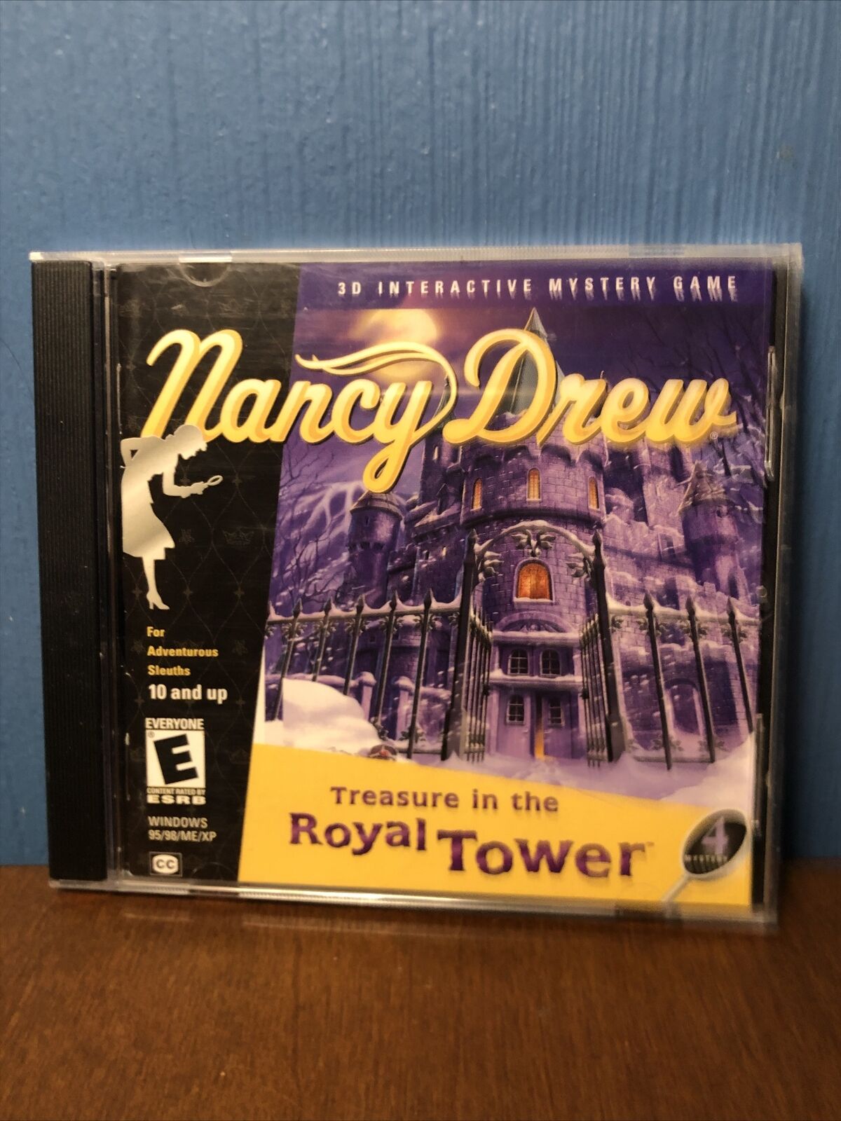 VINTAGE Nancy Drew Treasure in the Royal Tower PC CD ROM Video Game Complete CIB