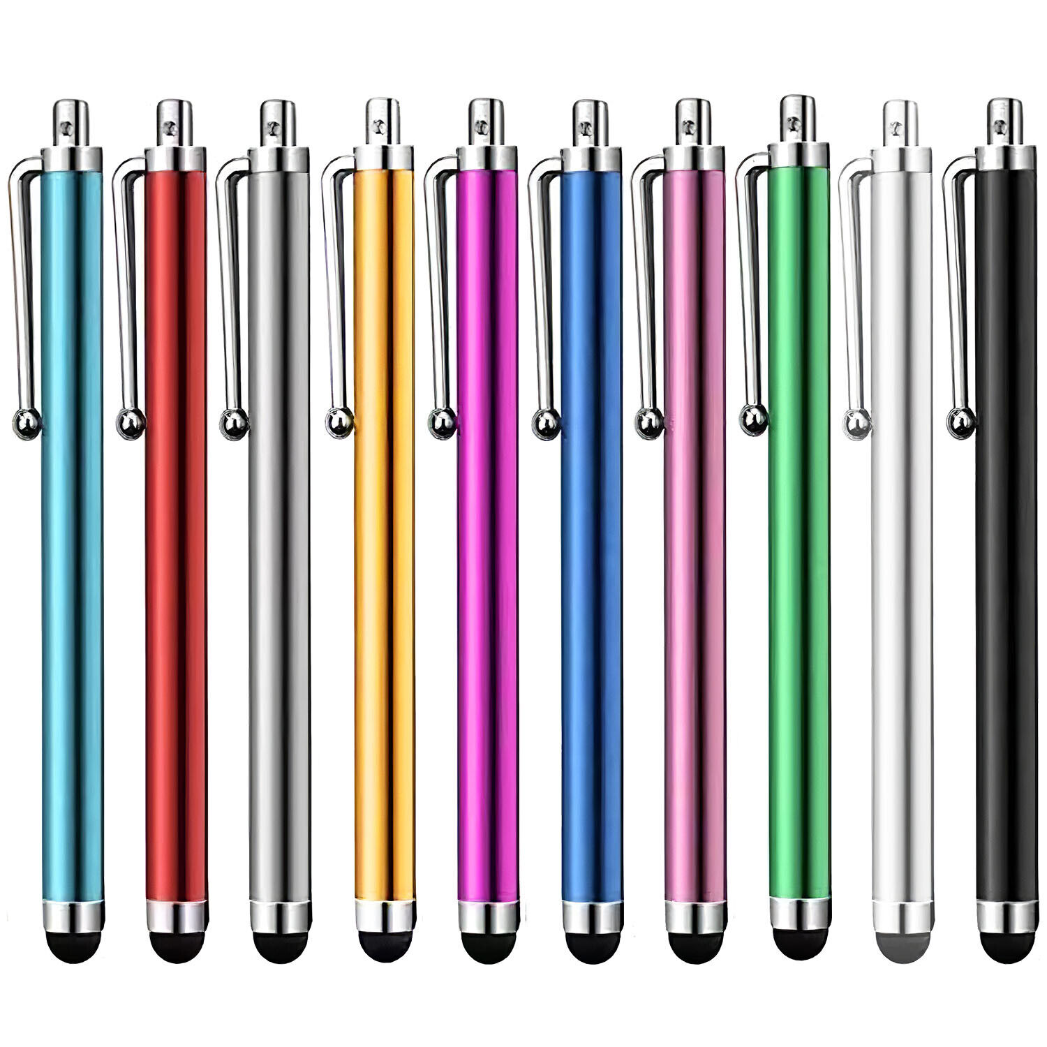 10 Pack Stylus Pens for Touch Screens Capacitive For IPad iPhone Samsung Tablet