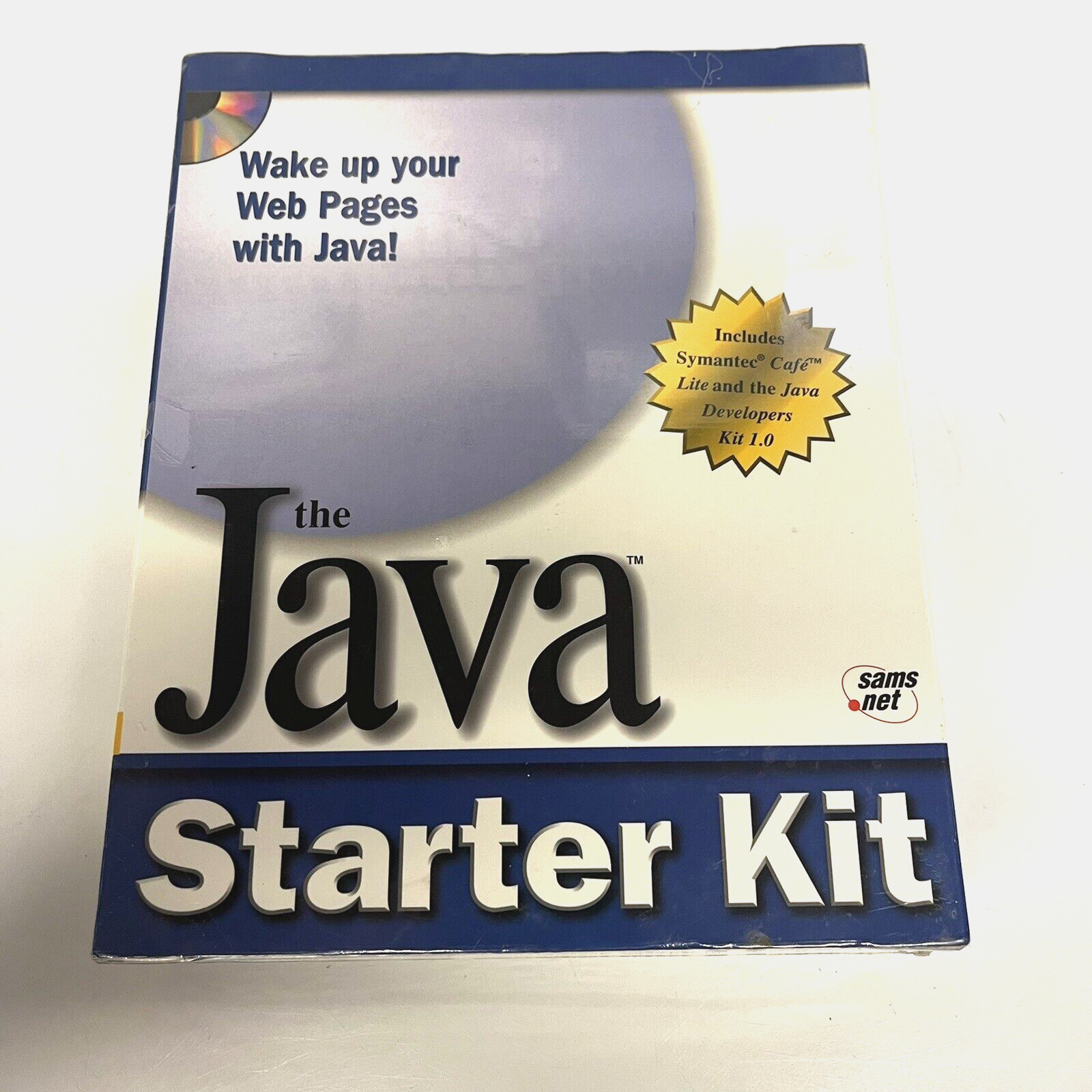 NEW The Java Starter Kit Software With Book Sealed Vintage PC Software 1996