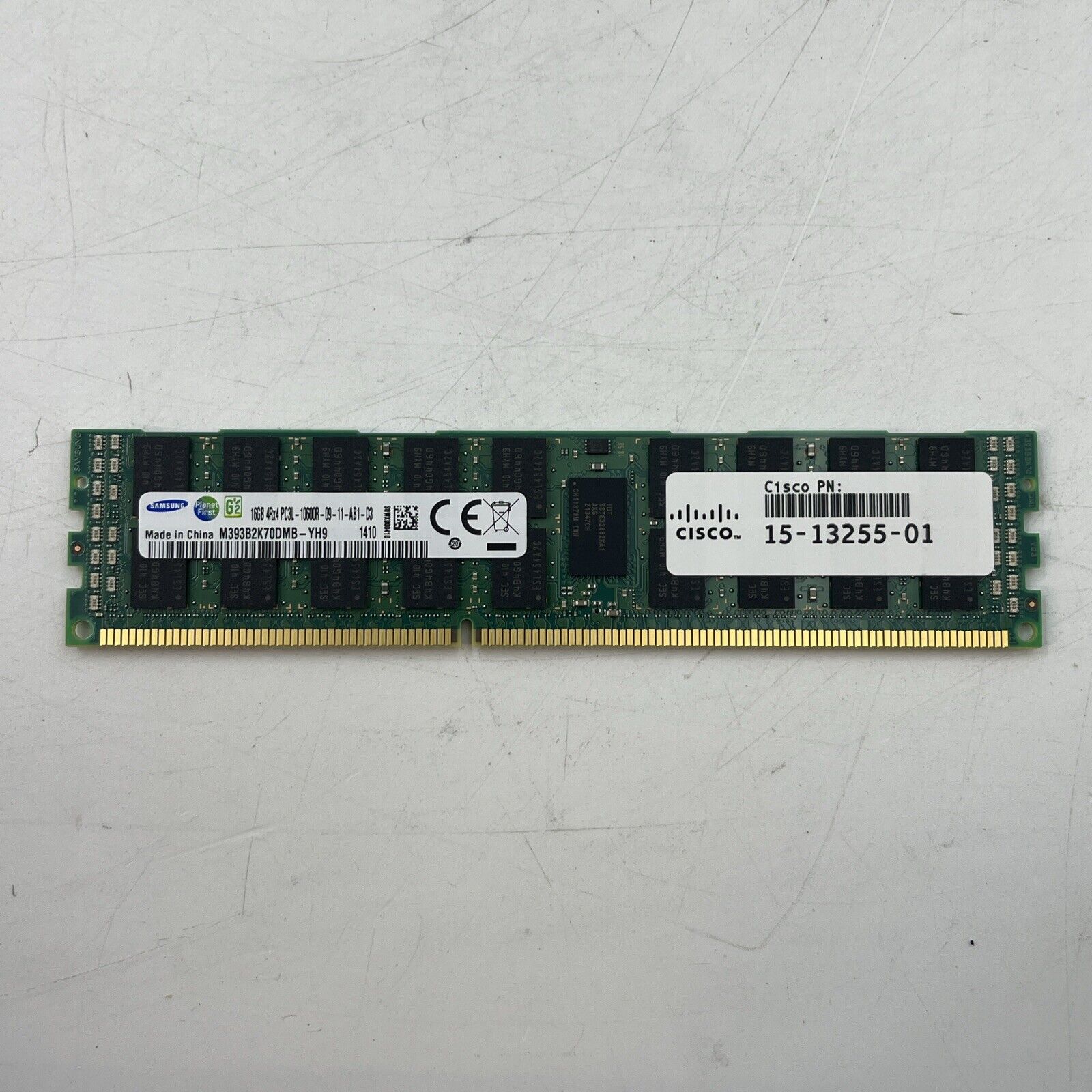 LOT OF 32 Samsung 16GB 4RX4 PC3L -10600R SERVER RAM #2