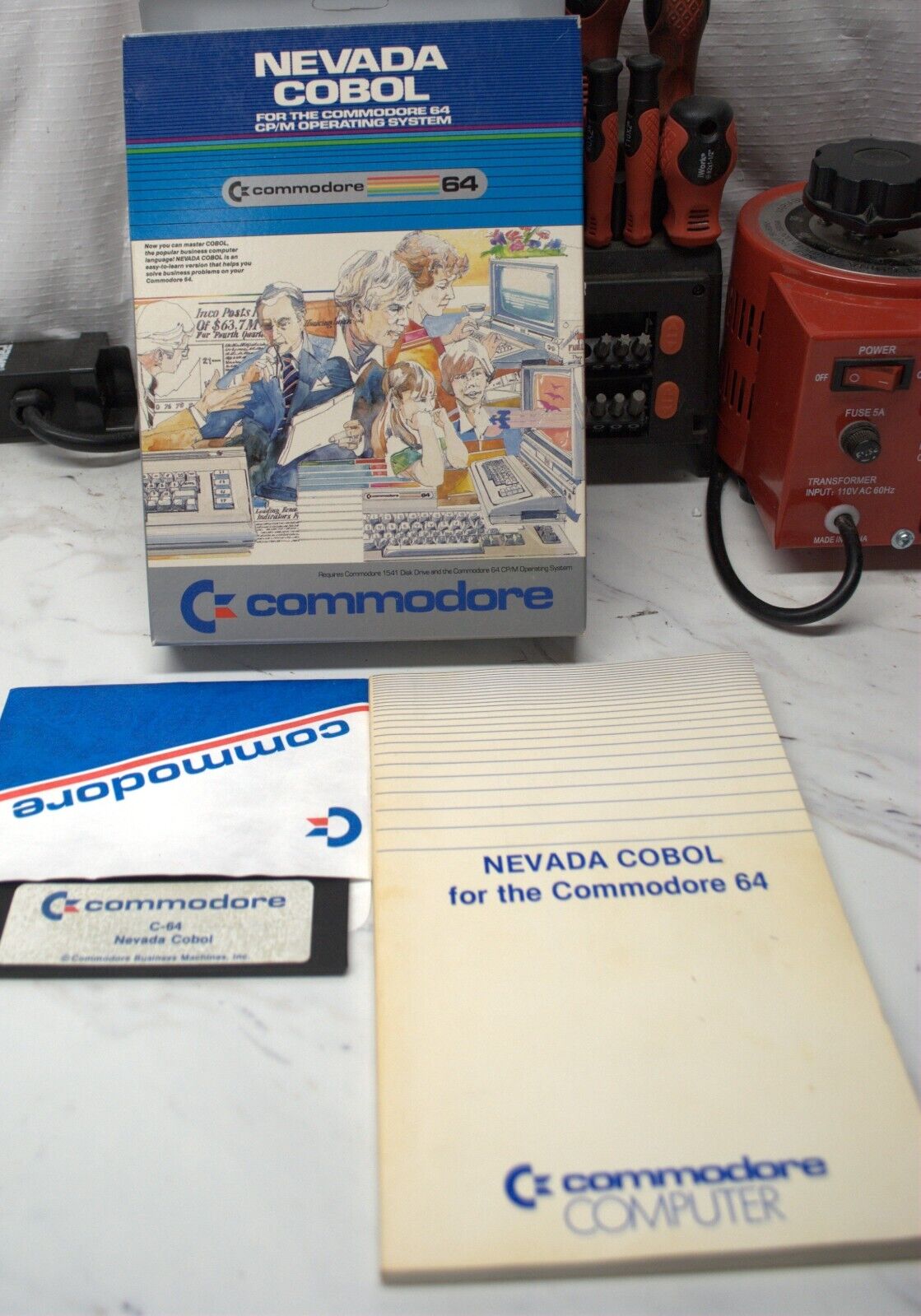 Rare Commodore 64 Nevada COBOL Software Package