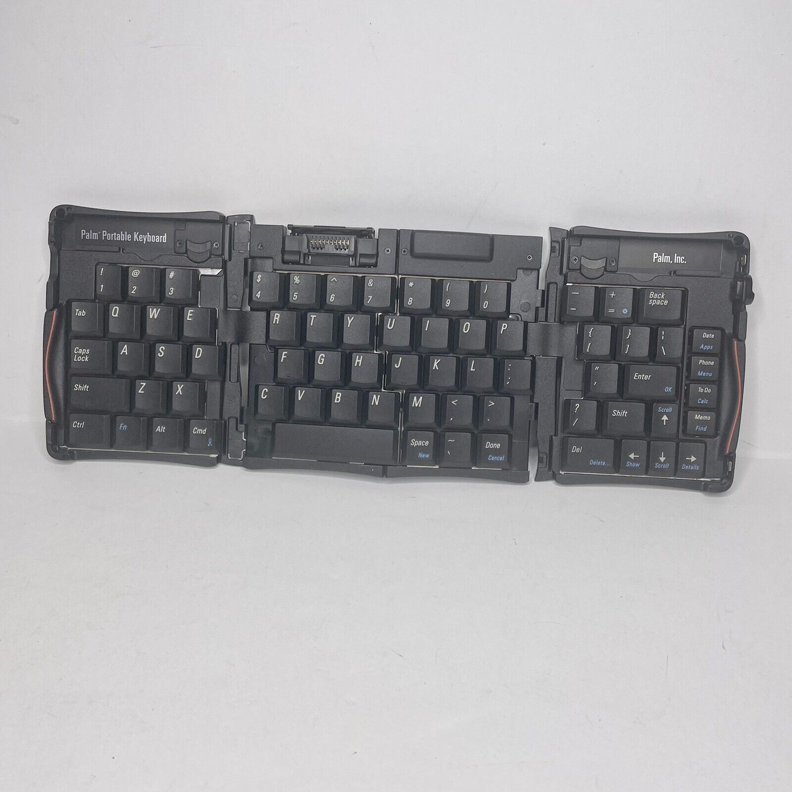 Palm Pilot Portable Keyboard Vintage Folding Keypad  with case