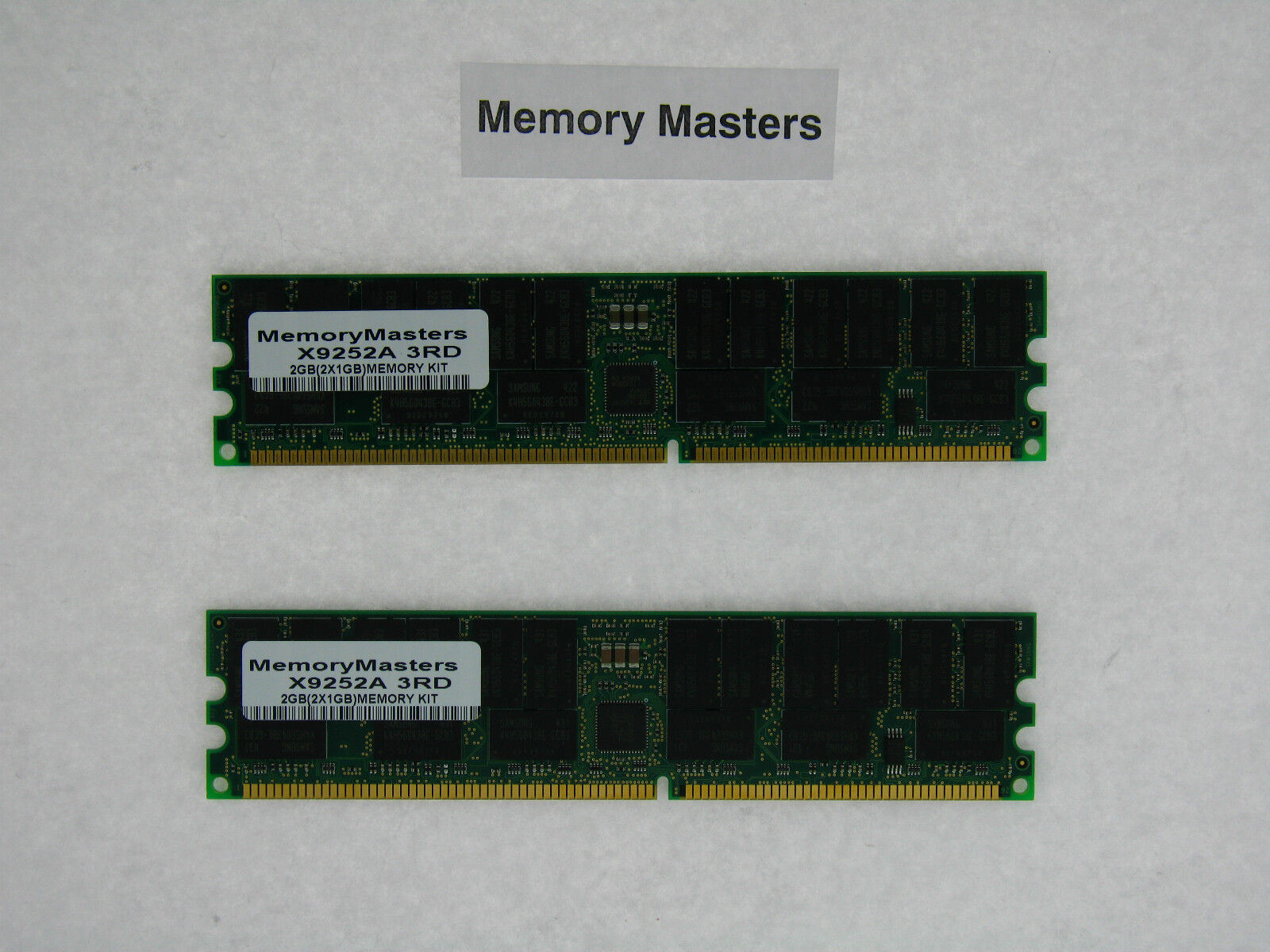 X9252A 2GB  (2x1GB) 184pin PC2700 ECC DDR Memory for Sun Fire V20z