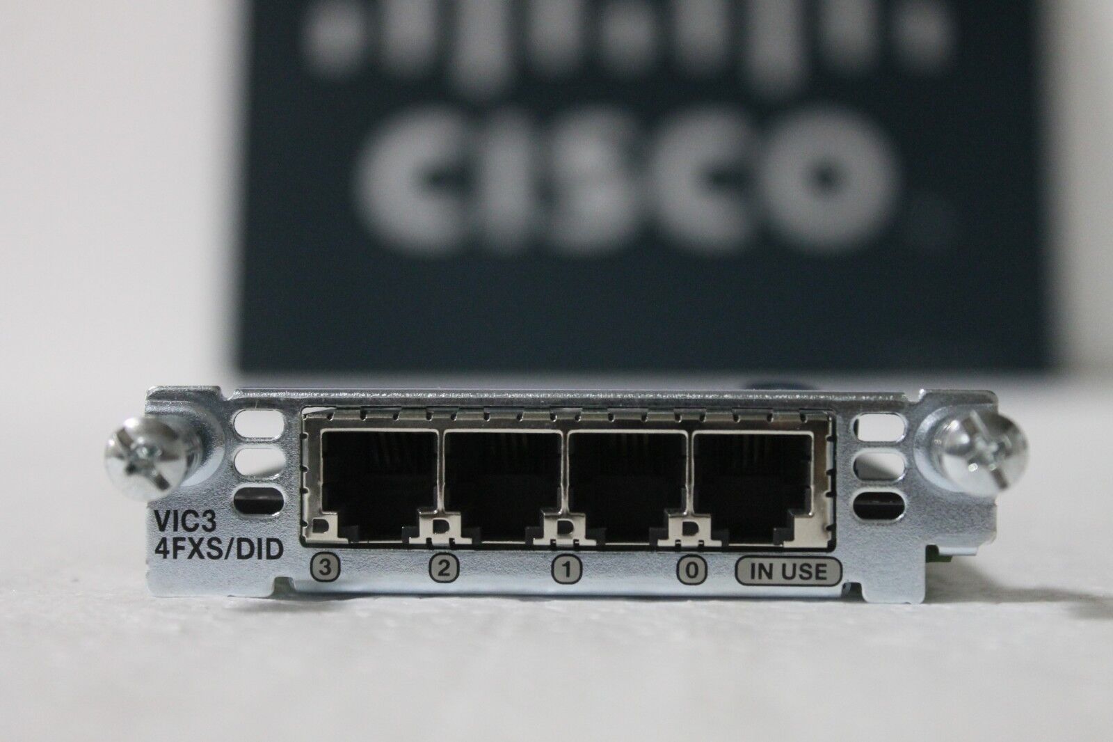 CISCO  VIC3-4FXS/DID 4-PORT VOICE INTERFACE CARD - FXS AND DID