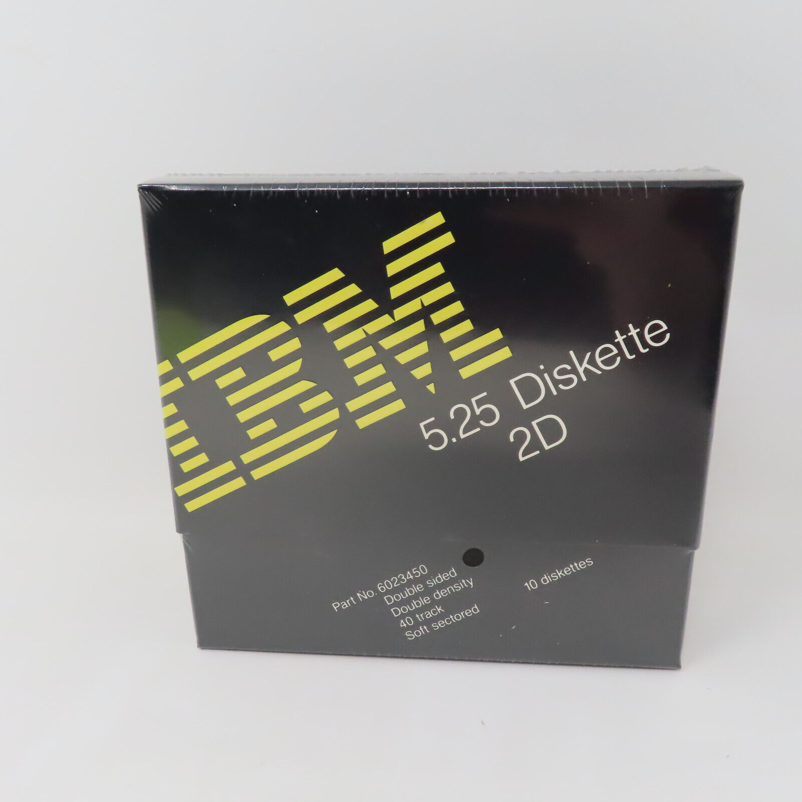 IBM 5.25 Diskette 2D Double Sided 10 Pack Brand New Sealed Unopened 6023450