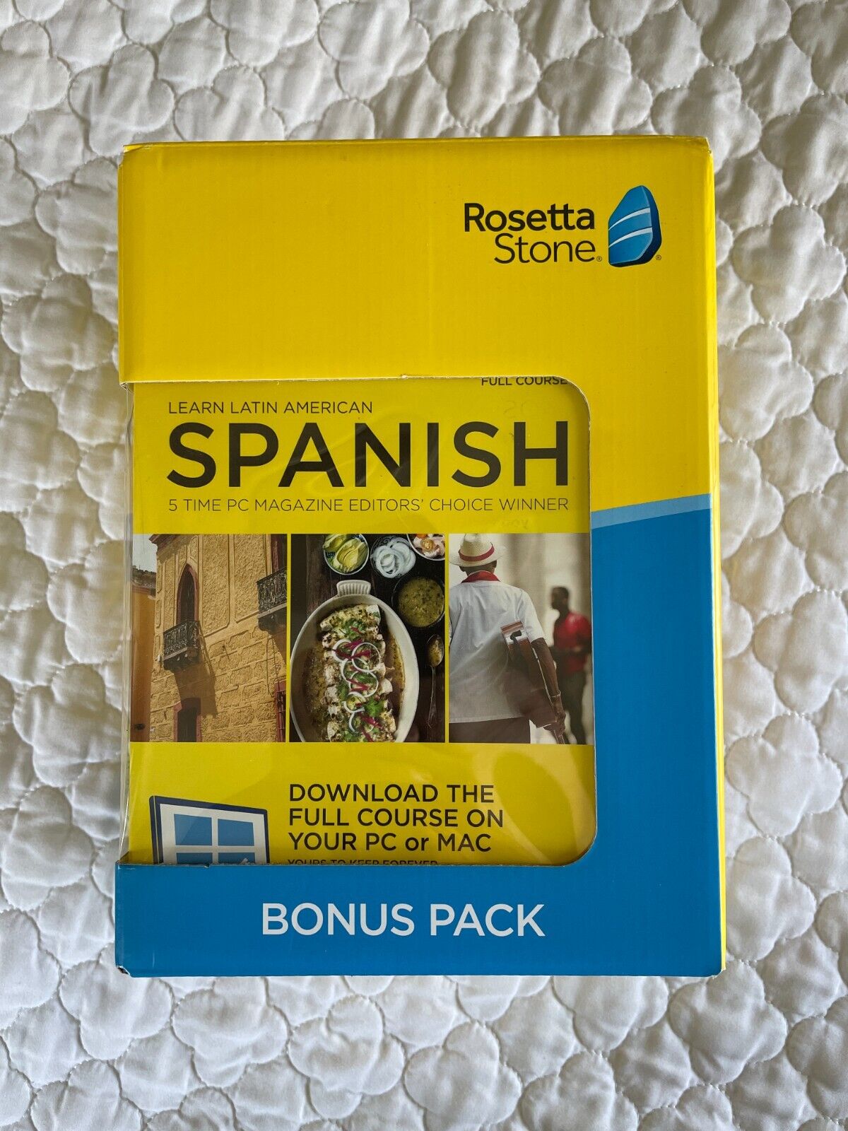 Rosetta Stone Learn Spanish Bonus Pack Lifetime Subscription